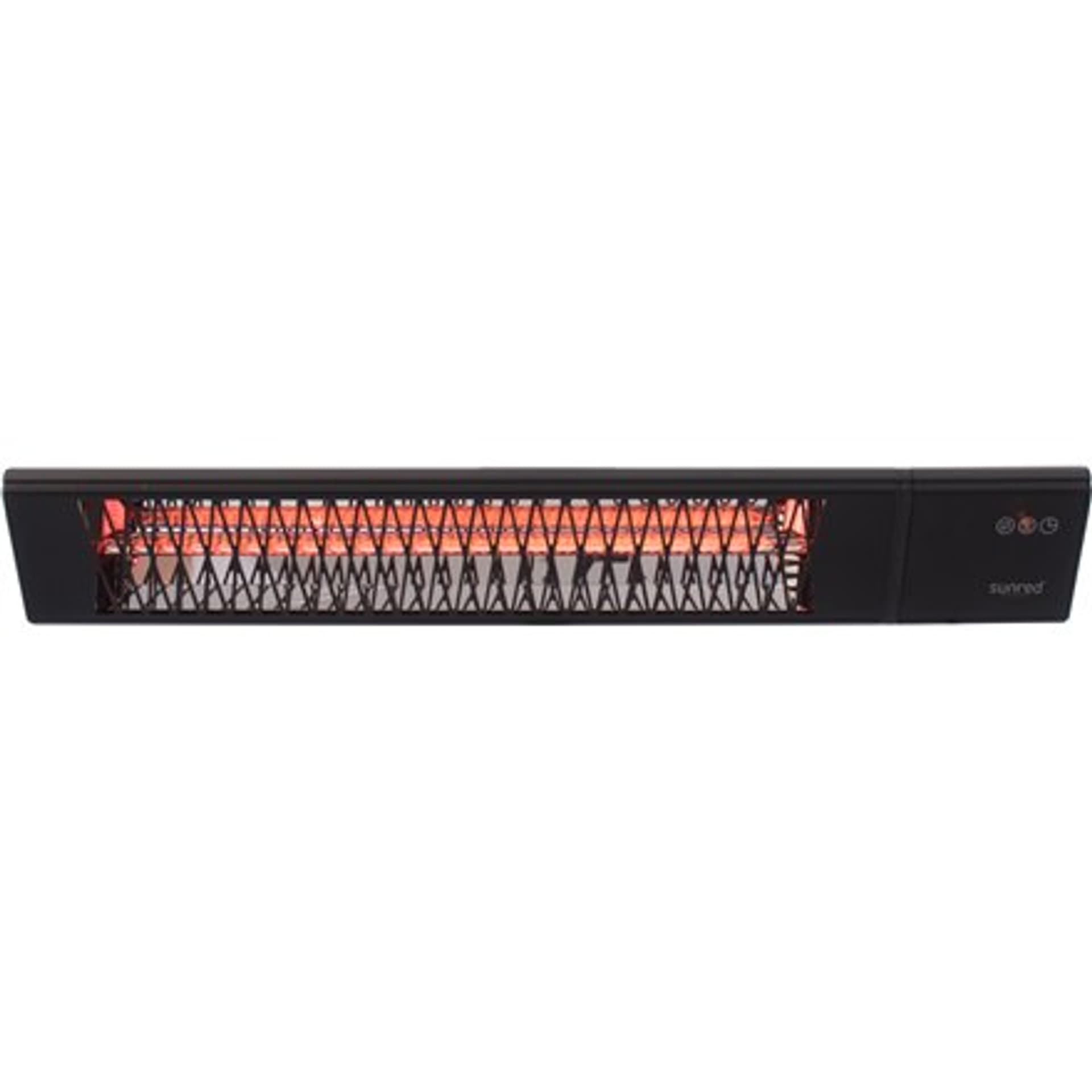 

SUNRED Heater PRO25W-SMART, Triangle Dark Smart Wall Infrared, 2500 W, Black