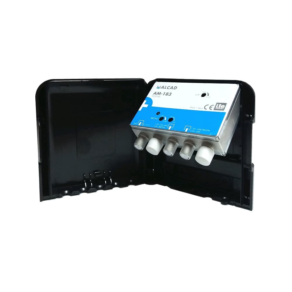 

Alcad Wzmacniacz Masztowy AM-183 12V 20dB UHF+VHF