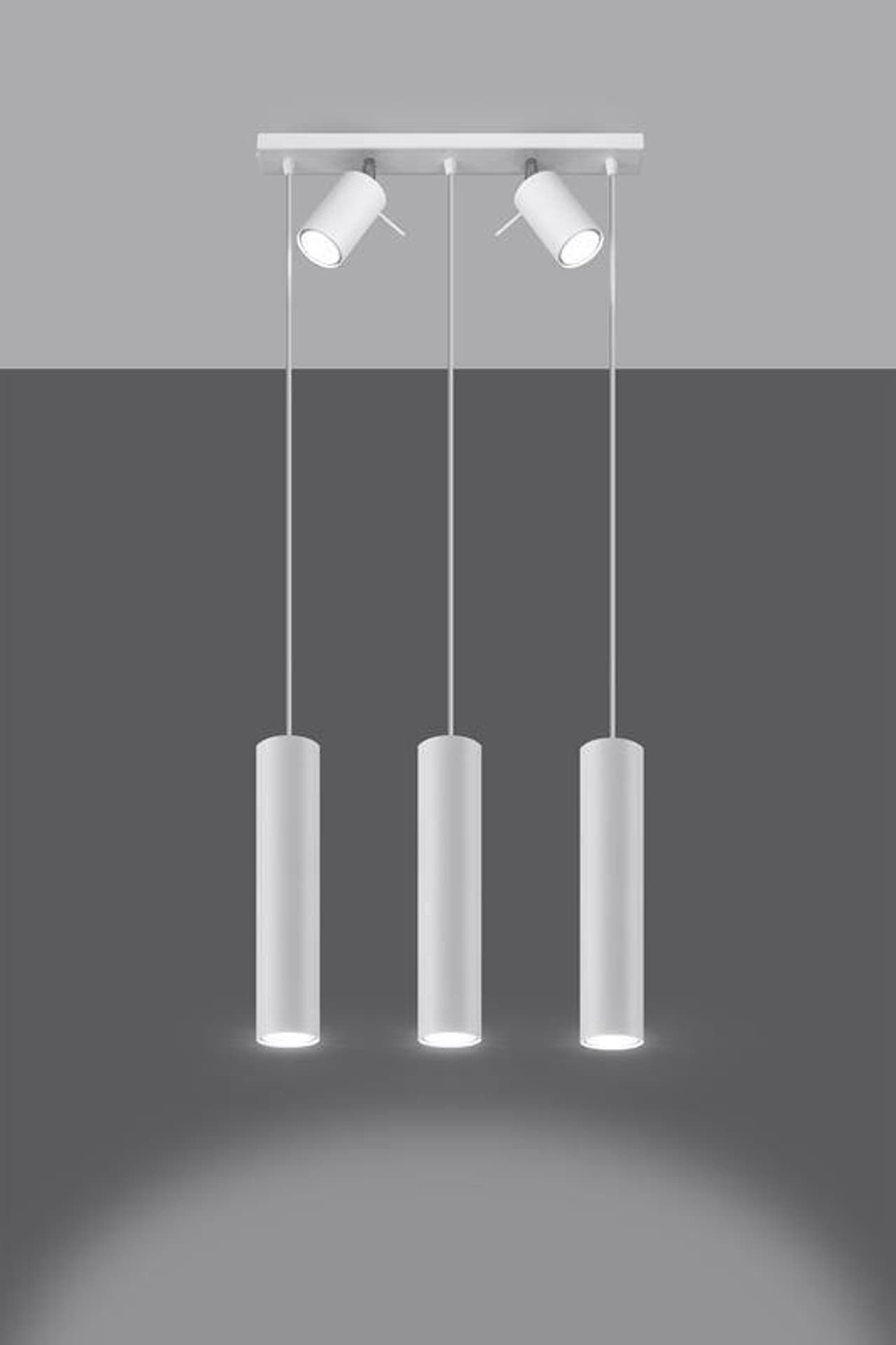 

Lampa wisząca RING 3 biały