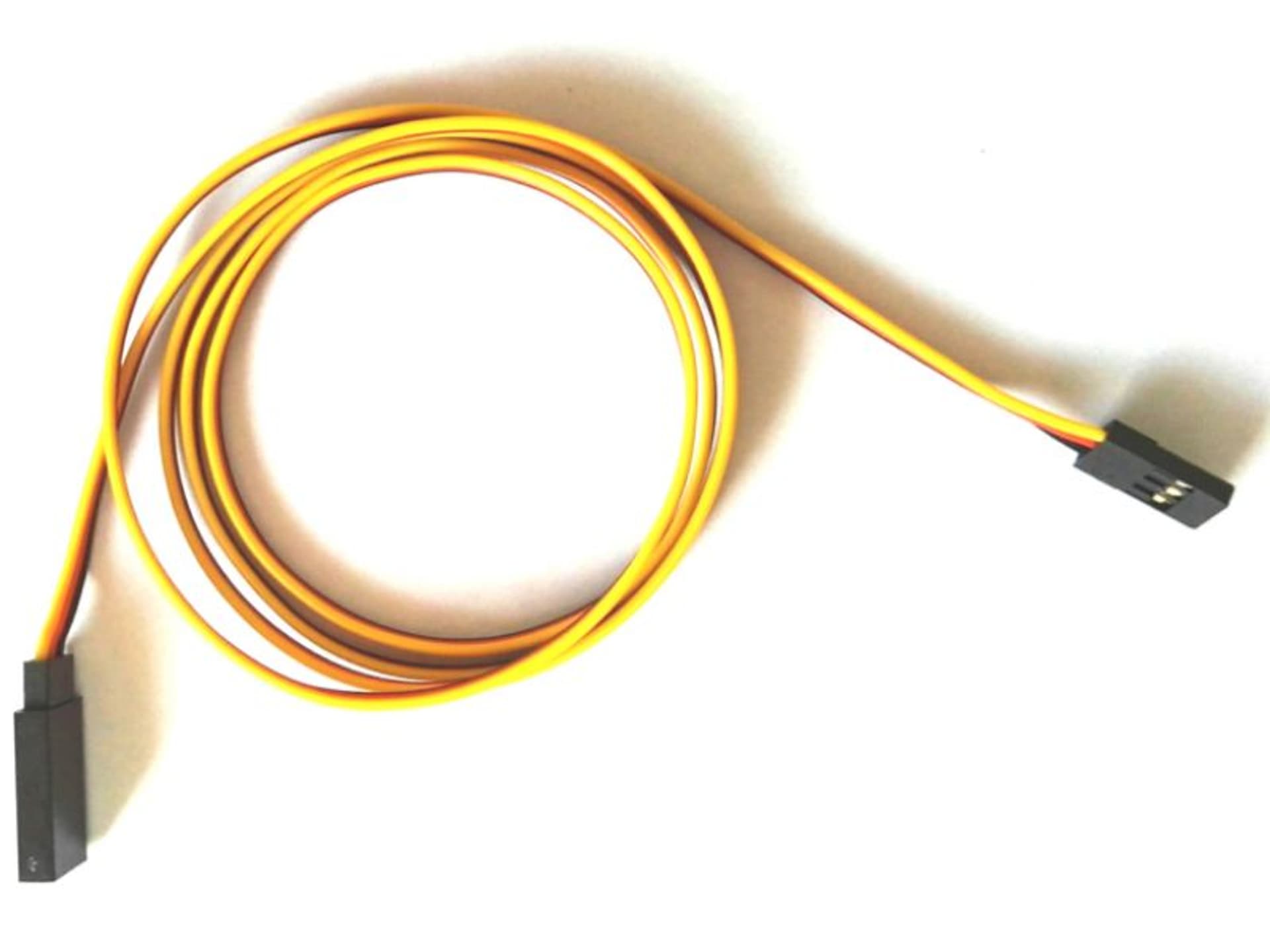 

Przedłużacz serwa 90 cm JR - 0,13mm2 26AWG - płaski - MSP