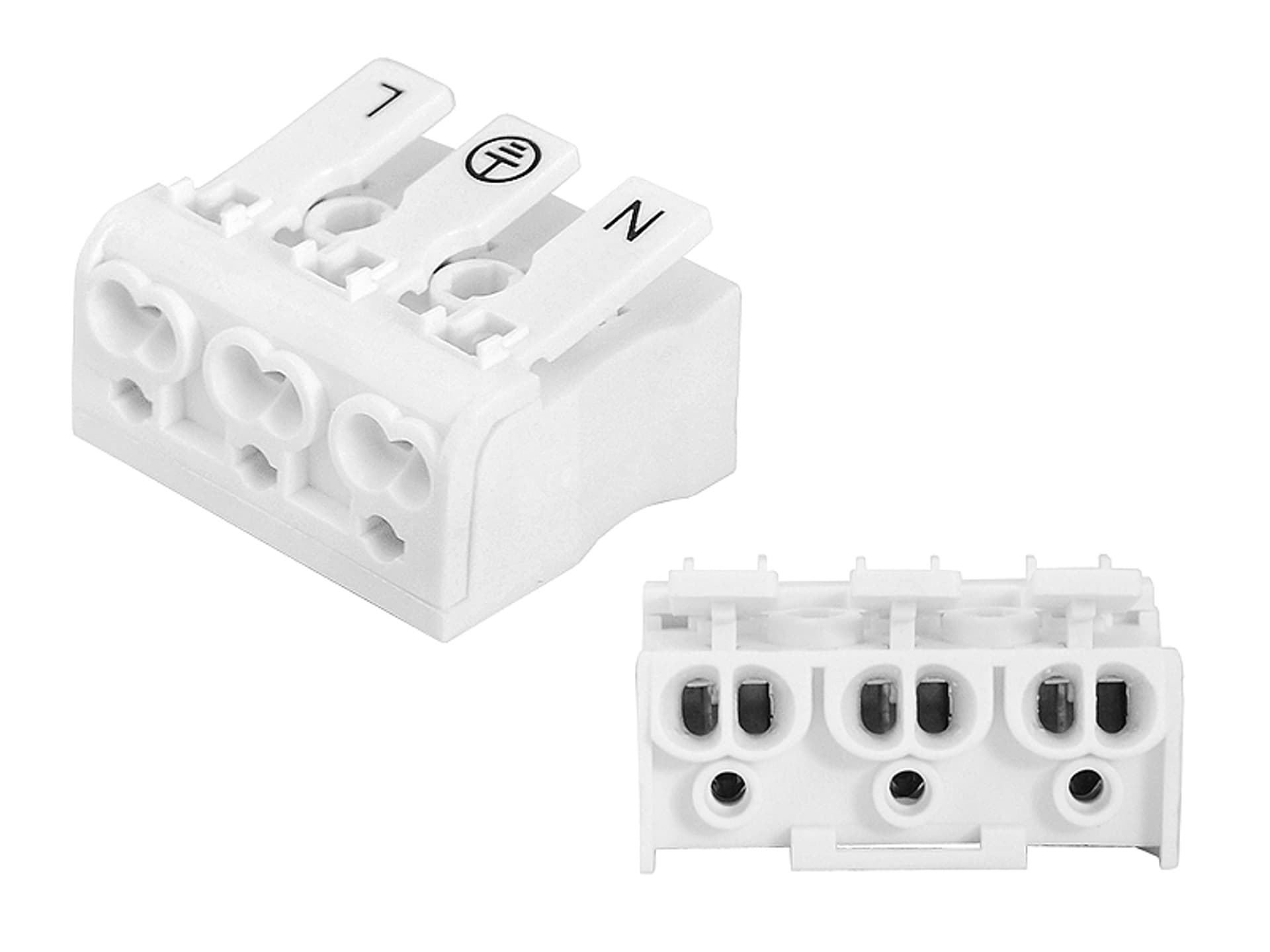 

10 szt. Złącze samozaciskowe 238-3P 24A 450V 2.5mm2.