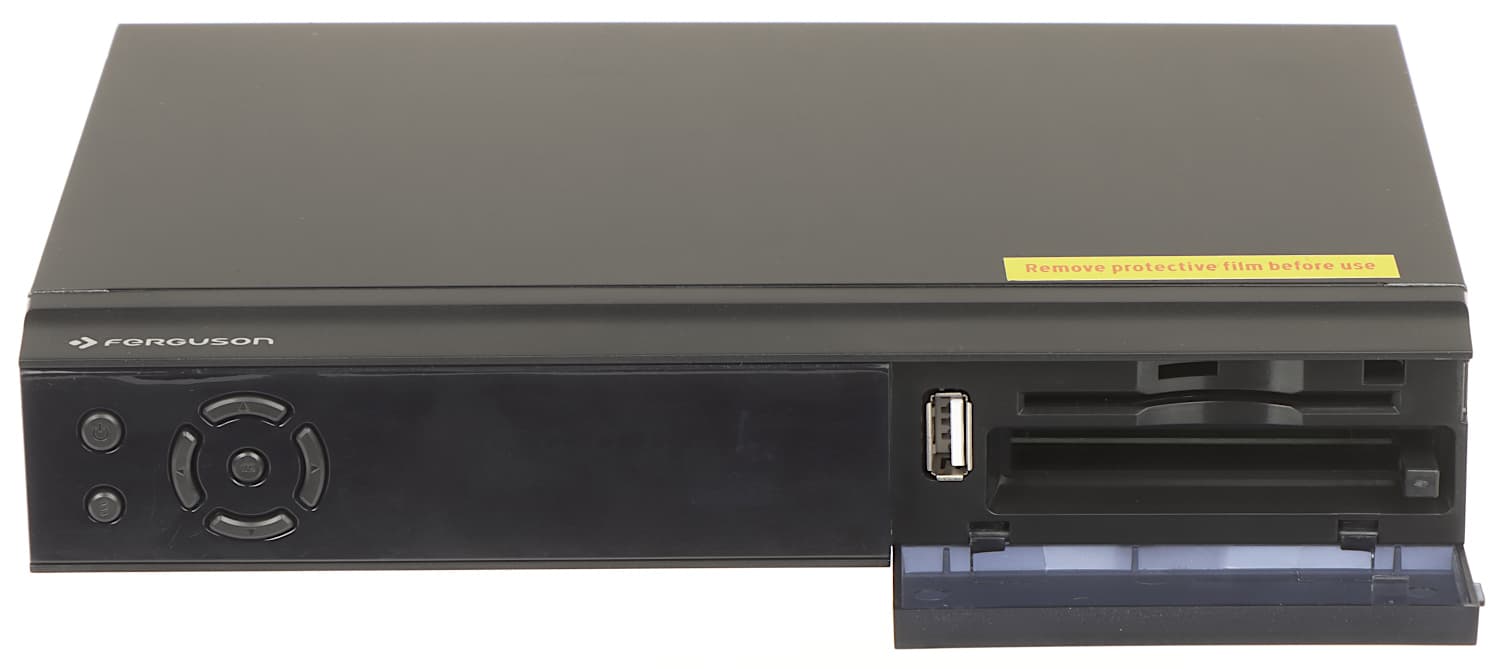

TUNER CYFROWY HD COMBO DVB-T/DVB-T2/DVB-C/DVB-S/DVB-S2 FERG-ARIVA-255-COMBO-S/B H.265/HEVC FERGUSON