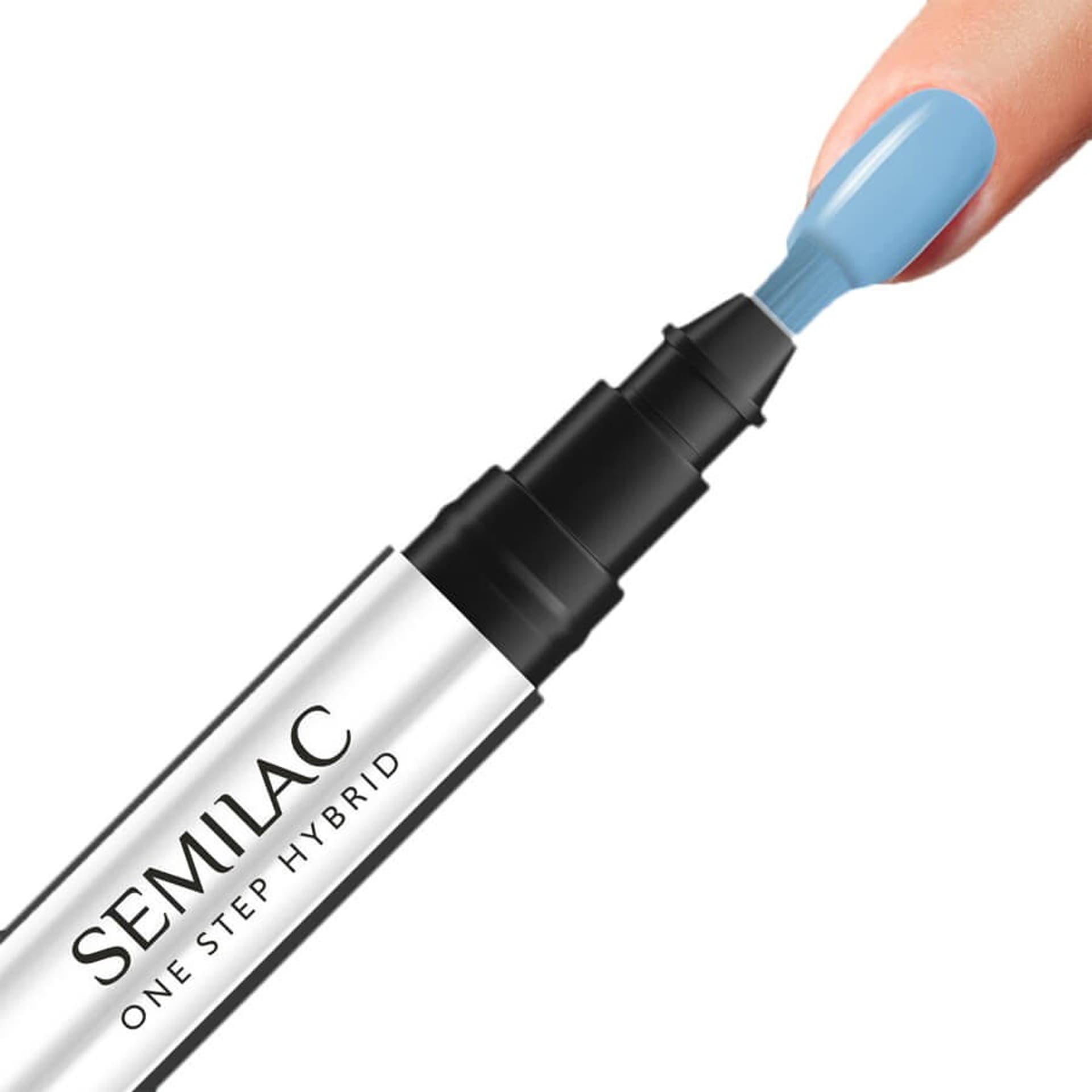 

SEMILAC One Step Marker do paznokci S810 Baby Blue 3ml