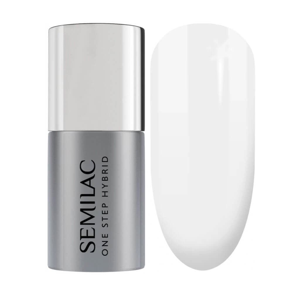 

SEMILAC One Step Lakier hybrydowy do paznokci S110 The White 5ml