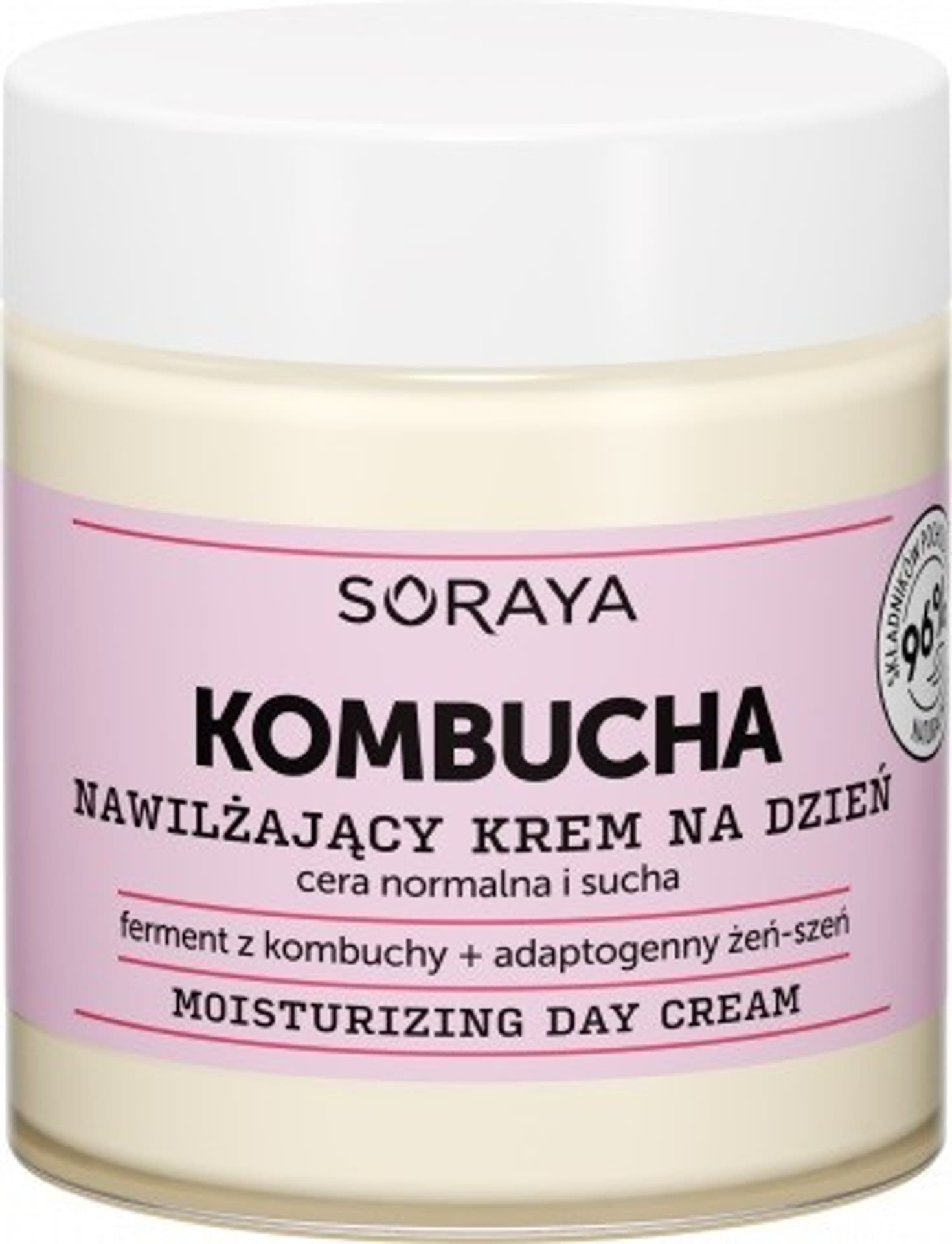 

Soraya Kombucha Nawilżający Krem na dzień - cera normalna i sucha 75ml