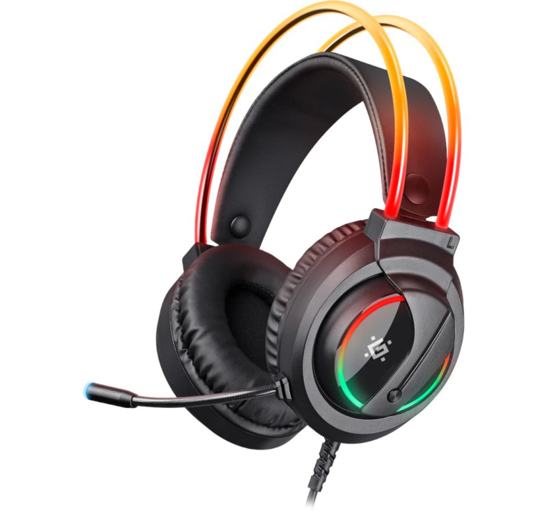 

Defender Słuchawki nauszne z mikrofonem FLAME RGB