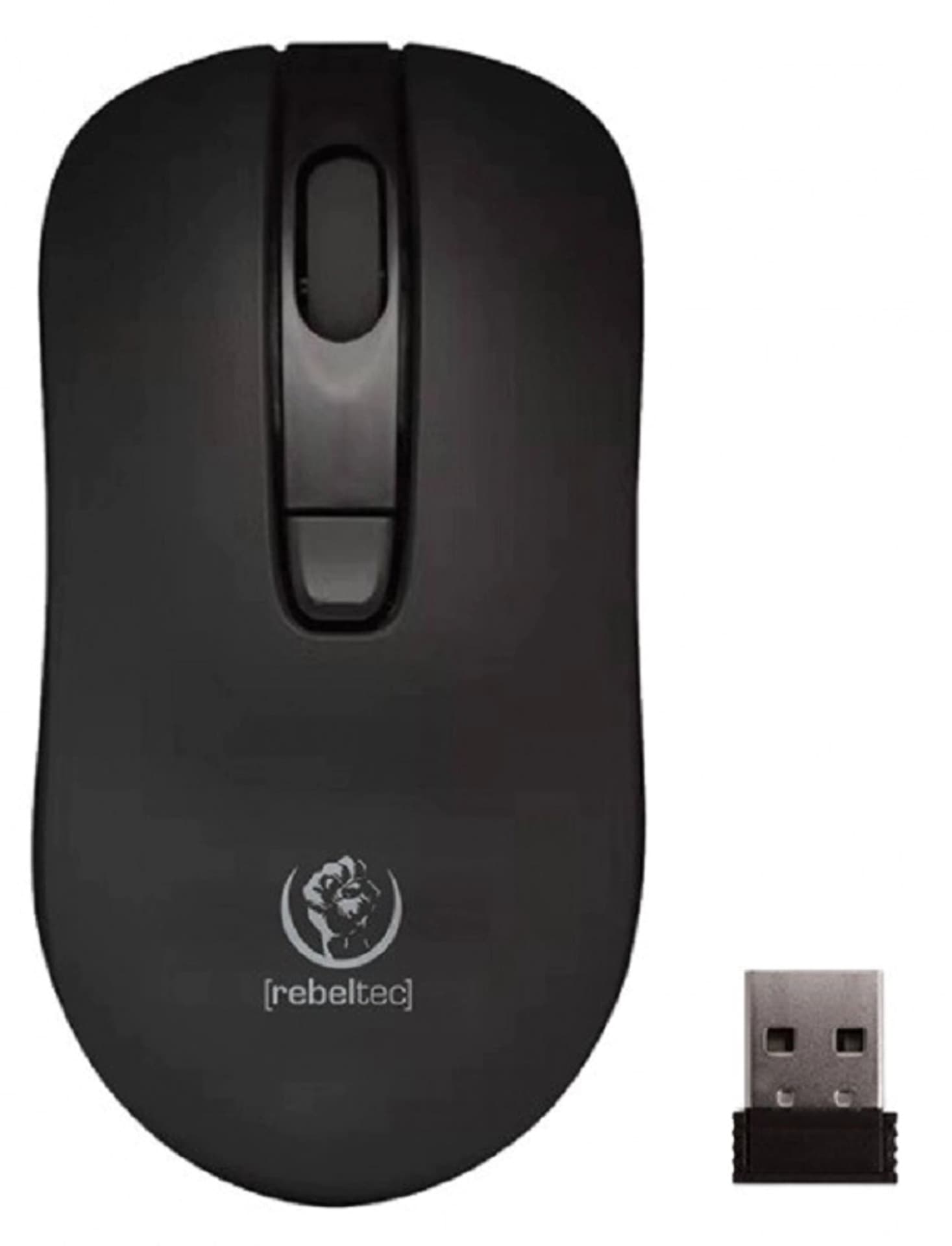

MYSZ REBELTEC STAR BLACK WIRELESS USB