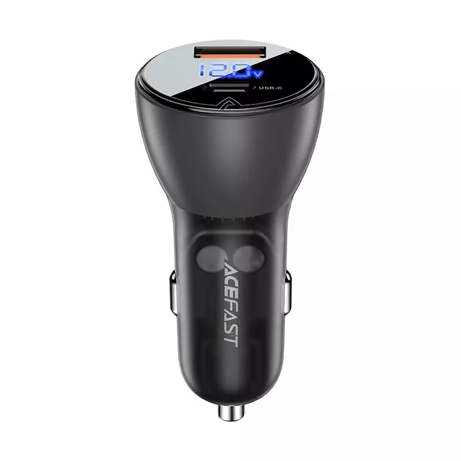 

Acefast ładowarka samochodowa 63W USB Typ C / USB, PD3.0, PPS, QC3.0, AFC, FCP, SFCP czarny (B6 black)