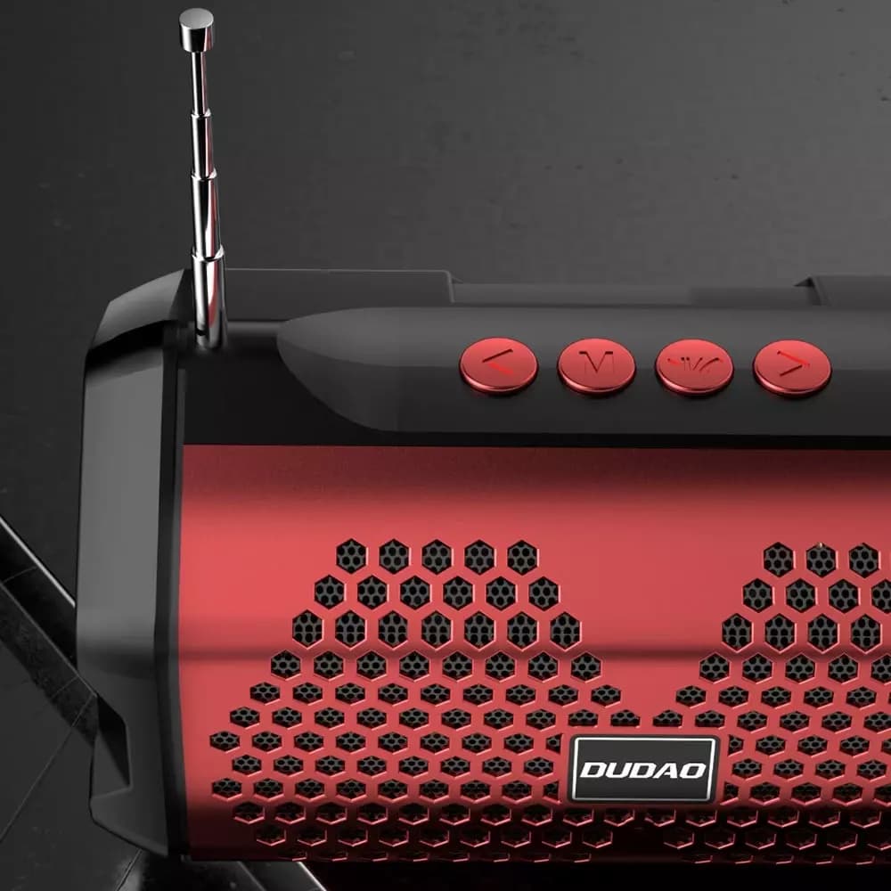 

Dudao głośnik bezprzewodowy Bluetooth 5.0 3W 500mAh radio czarny (Y9s-black)