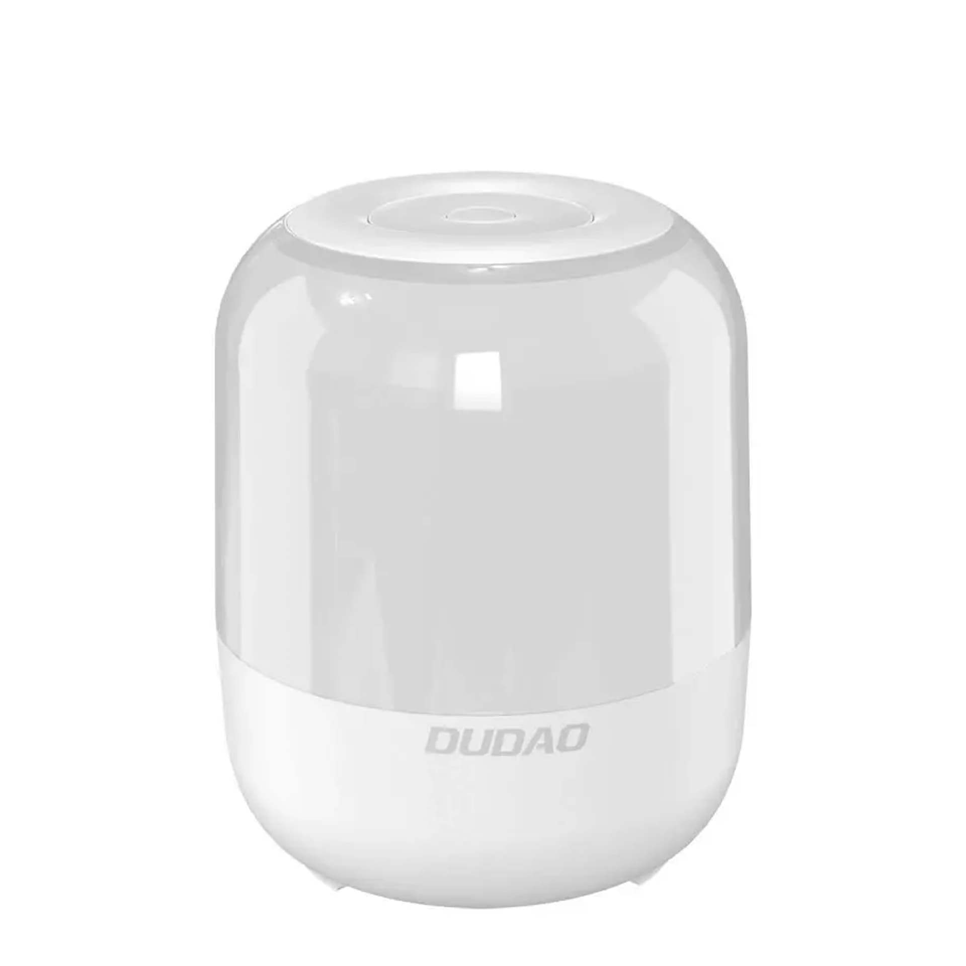 

Dudao głośnik bezprzewodowy Bluetooth 5.0 RGB 5W 1200mAh biały (Y11S-white)