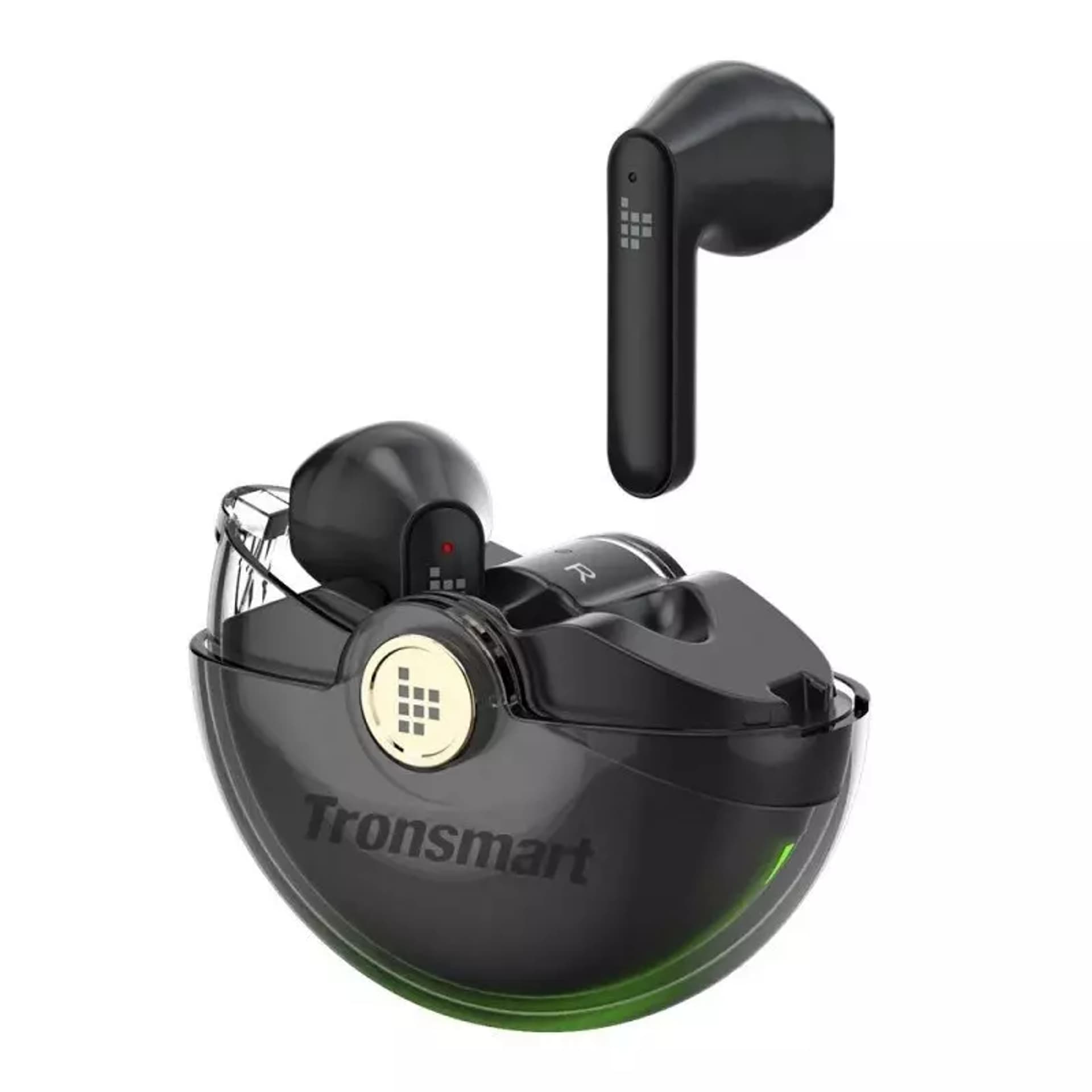 

Tronsmart Battle Gaming TWS douszne bezprzewodowe słuchawki Bluetooth wodoodporne IPX5 czarny (449556)