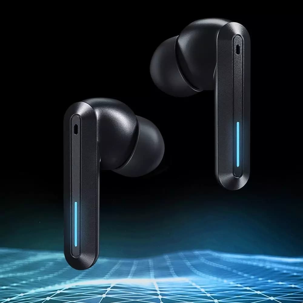 

WK Design bezprzewodowe słuchawki Bluetooth TWS wodoodporne IPX4 szary (ET-V9 grey)