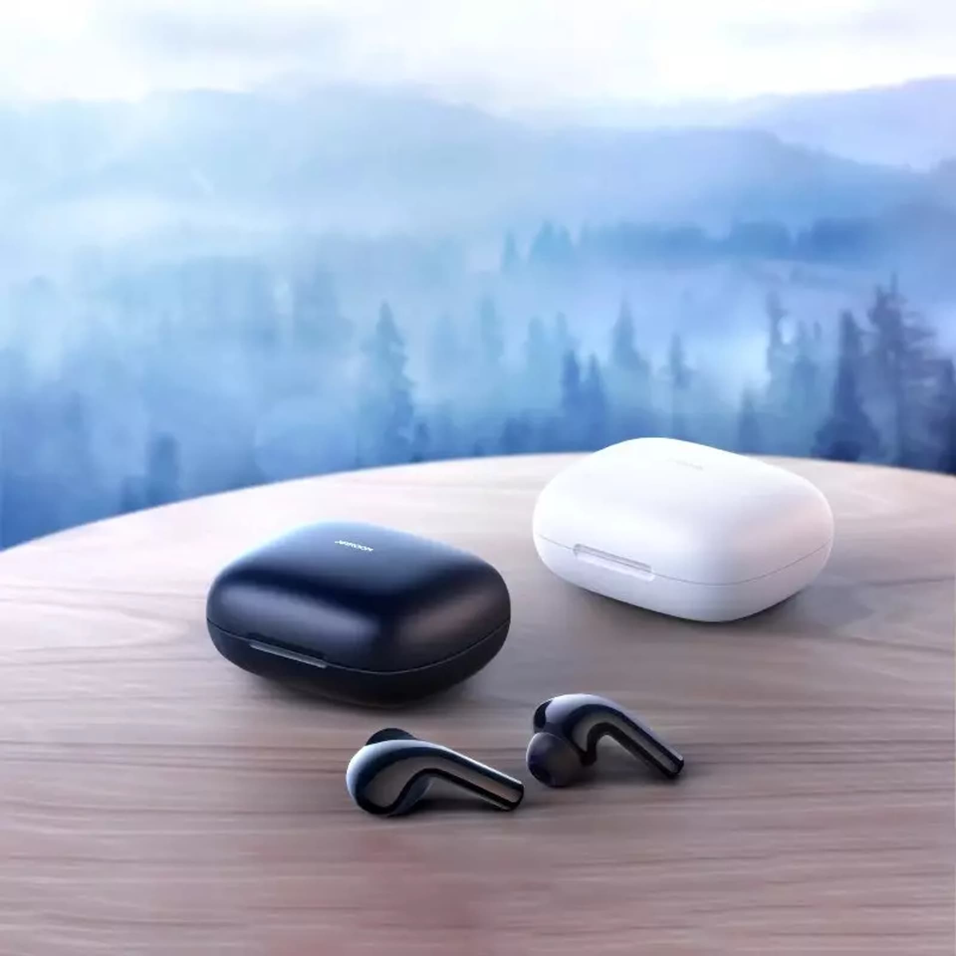 

Joyroom bezprzewodowe słuchawki Bluetooth 5.0 TWS czarny (JR-TL6)