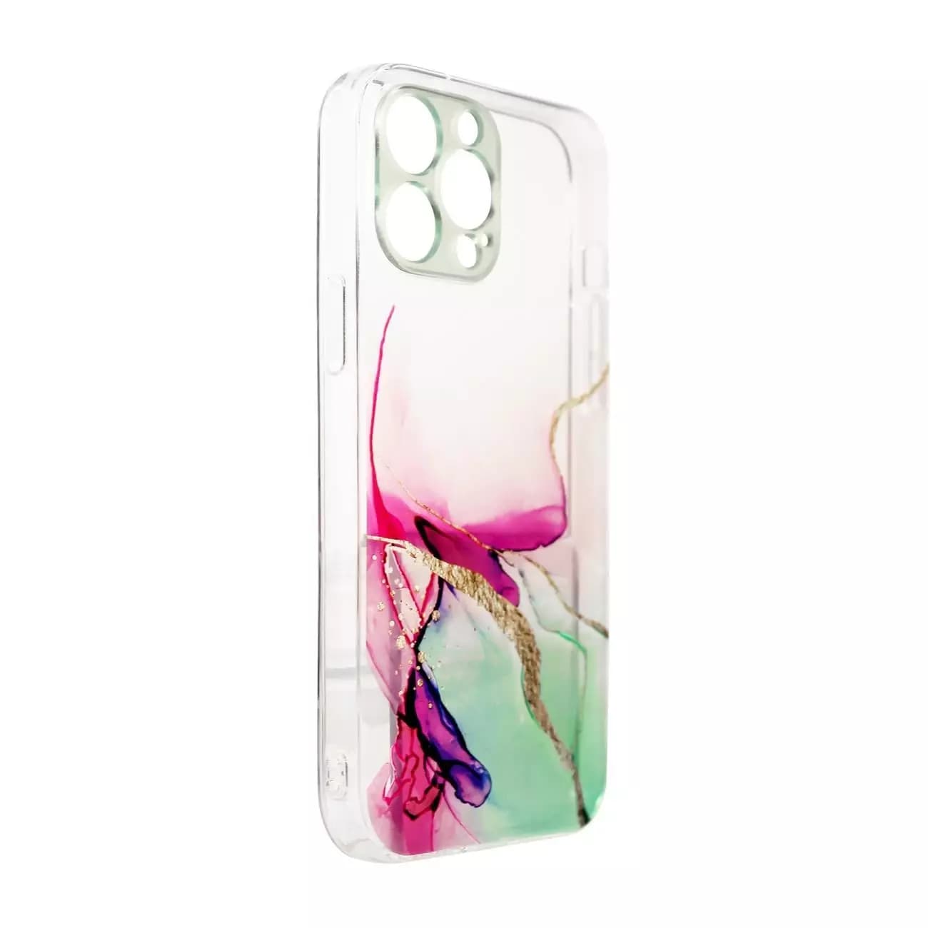 

Marble Case etui do iPhone 12 Pro Max żelowy pokrowiec marmur miętowy