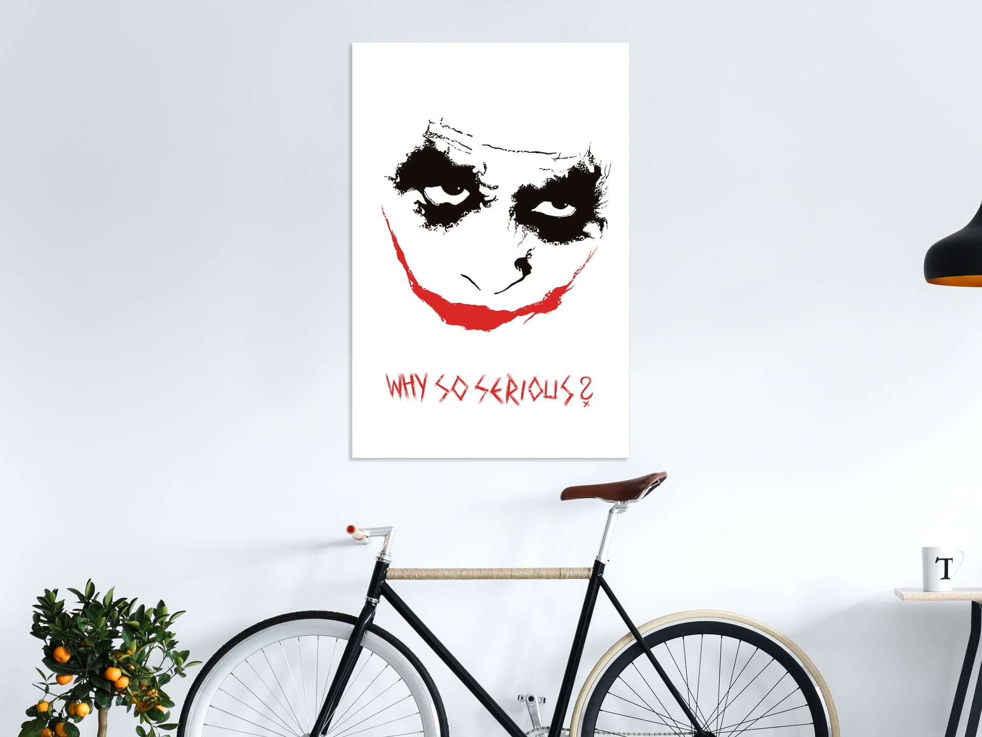 

Obraz - Why so Serious (1-częściowy) pionowy (rozmiar 80x120)