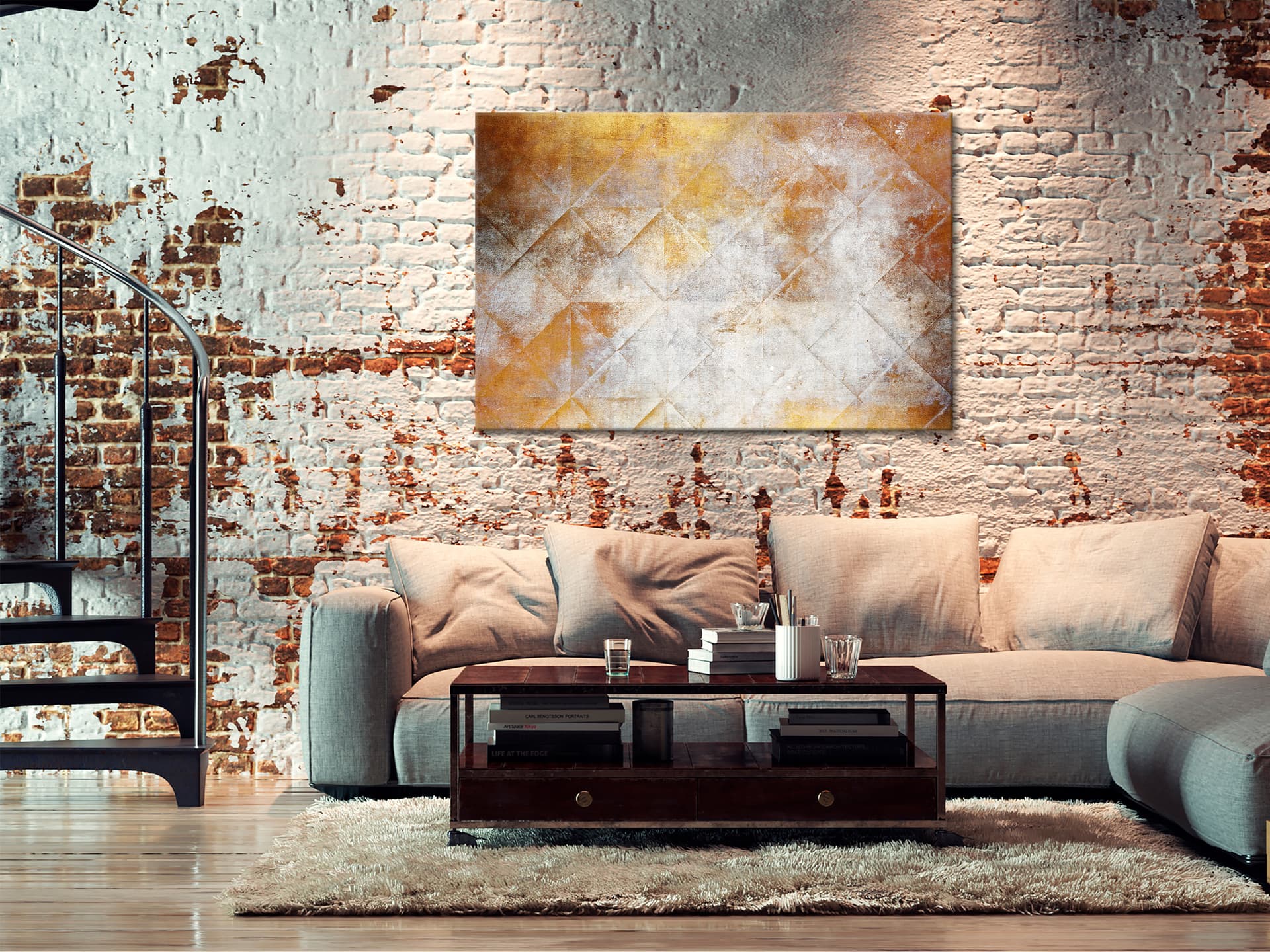 

Obraz - Złoty modernizm (1-częściowy) szeroki (rozmiar 90x60)