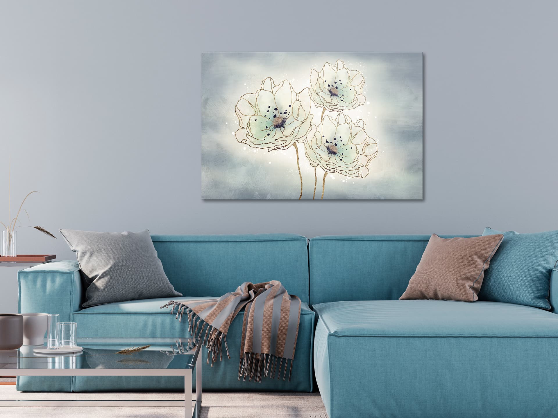

Obraz - Kwiaty oceanu (1-częściowy) szeroki (rozmiar 120x80)