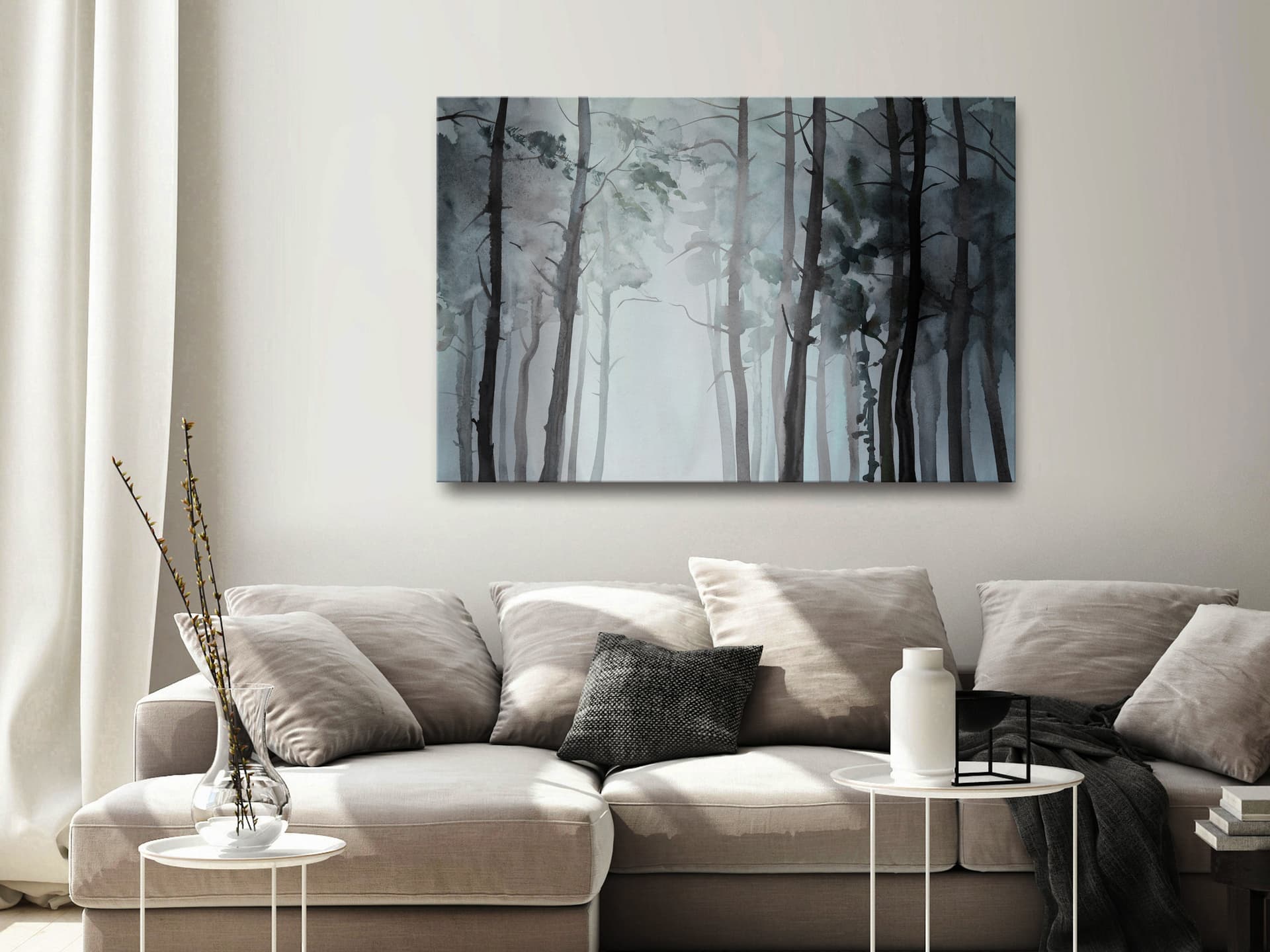 

Obraz - Zamglony las (1-częściowy) szeroki (rozmiar 90x60)
