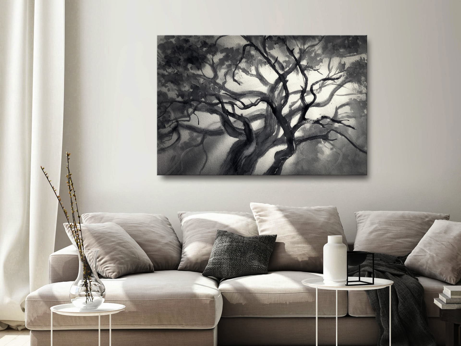 

Obraz - Rozświetlone gałęzie (1-częściowy) szeroki (rozmiar 60x40)