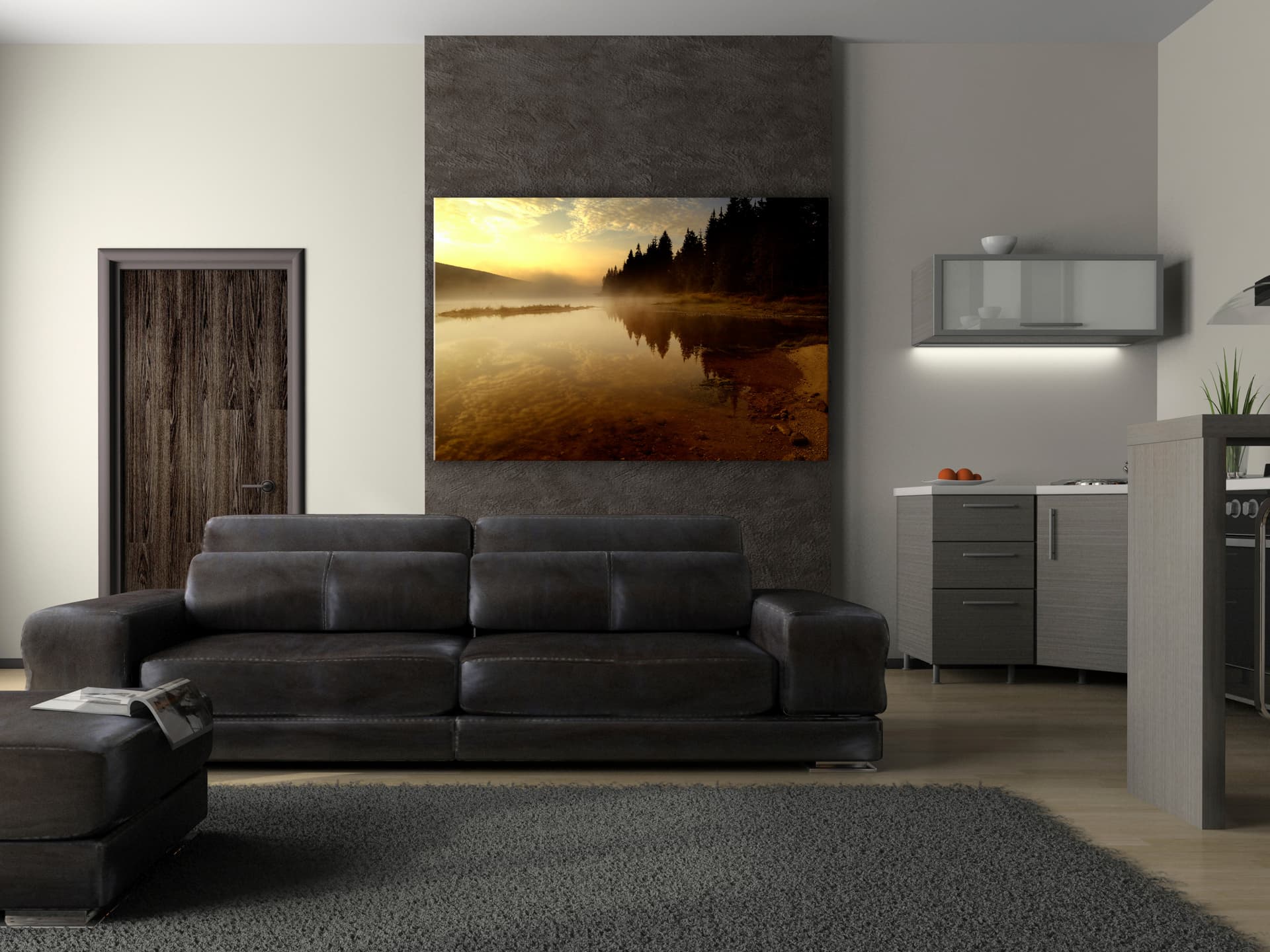 

Obraz - Jesienny wierczór (1-częściowy) szeroki (rozmiar 120x80)