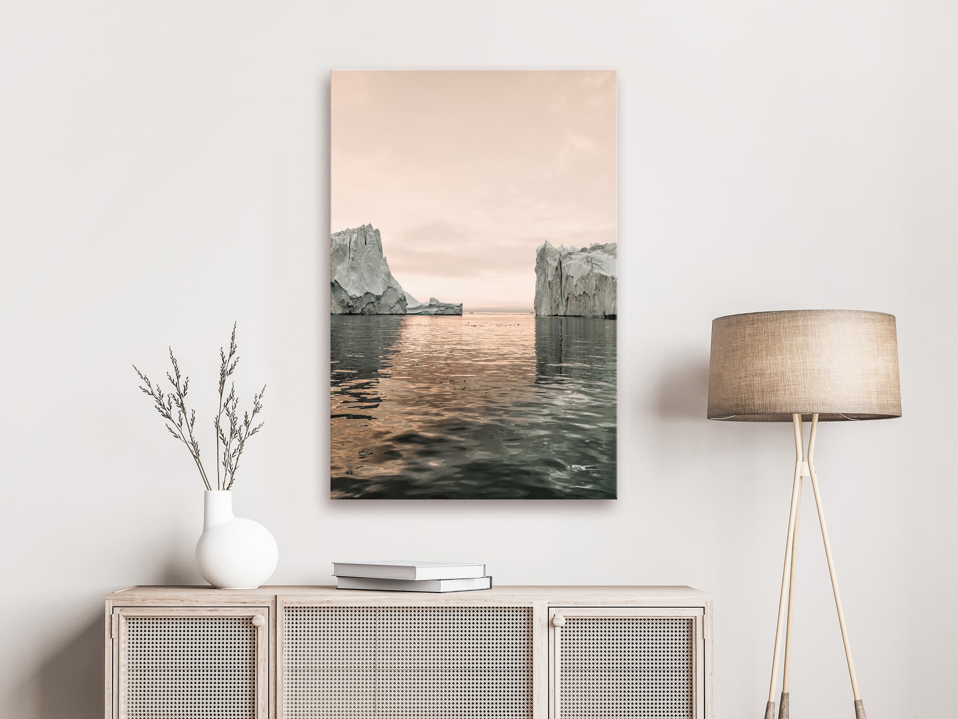 

Obraz - Lodowe posągi (1-częściowy) pionowy (rozmiar 80x120)