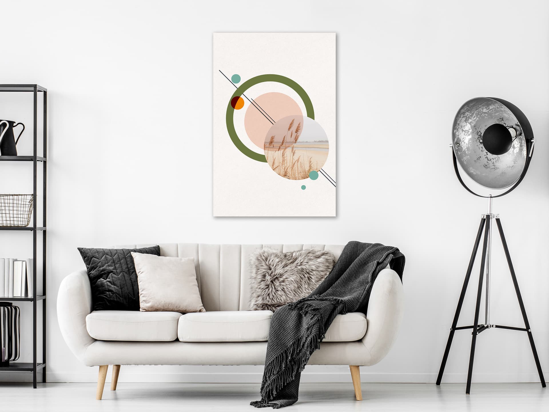 

Obraz - Geometryczny krajobraz (1-częściowy) pionowy (rozmiar 80x120)