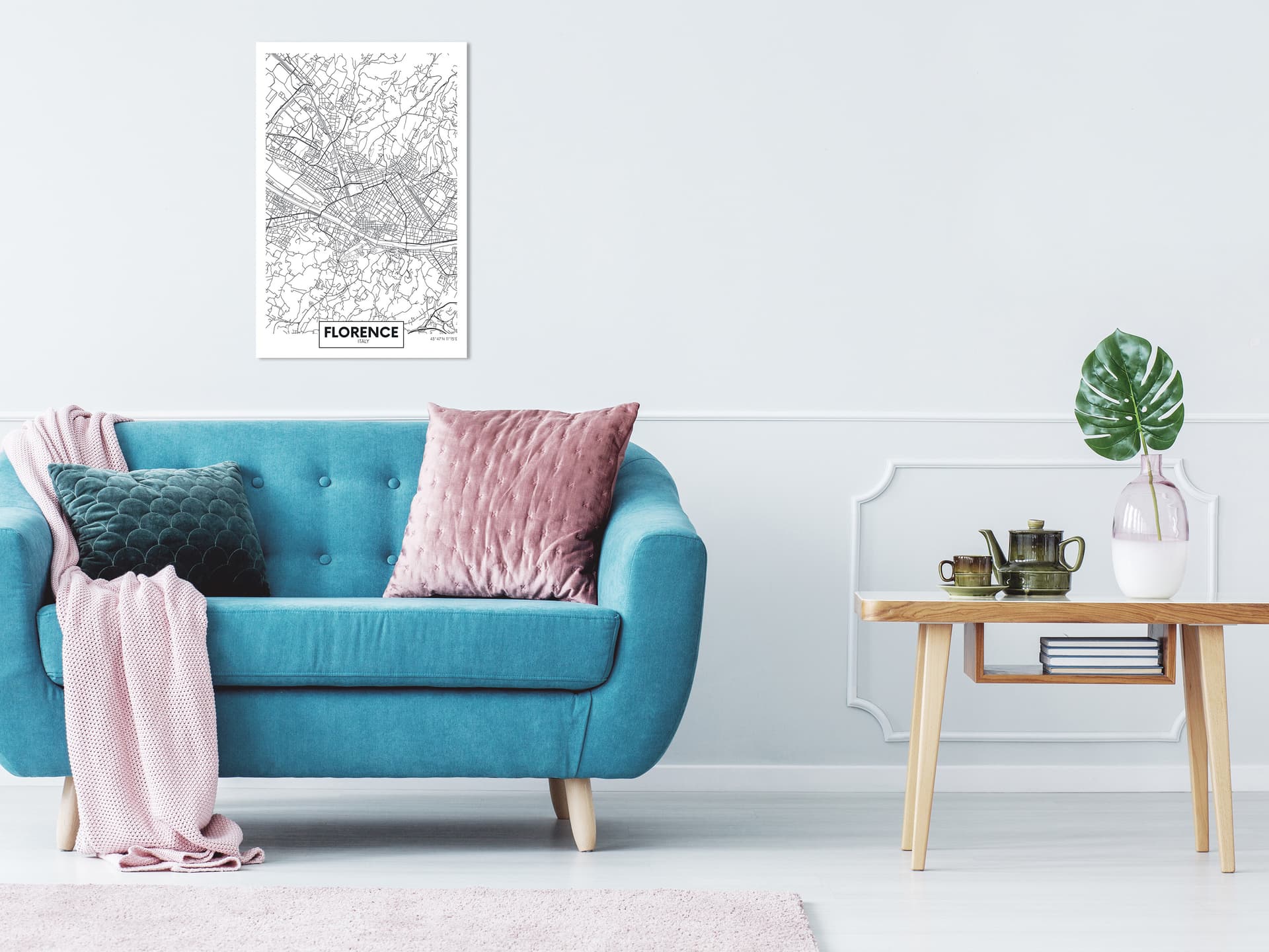 

Obraz - Mapa Florencji (1-częściowy) pionowy (rozmiar 40x60)