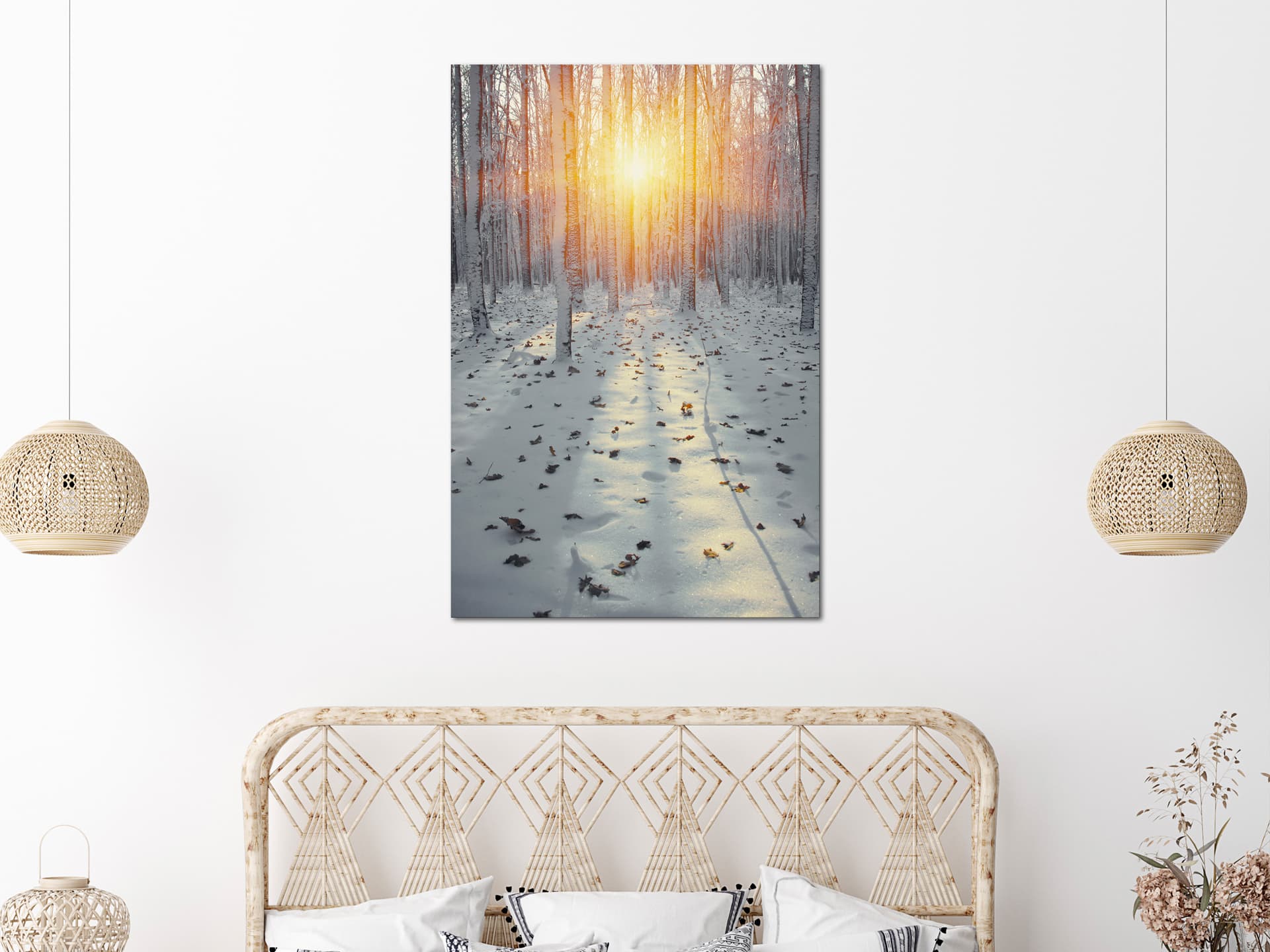 

Obraz - Zimowe popołudnie (1-częściowy) pionowy (rozmiar 40x60)