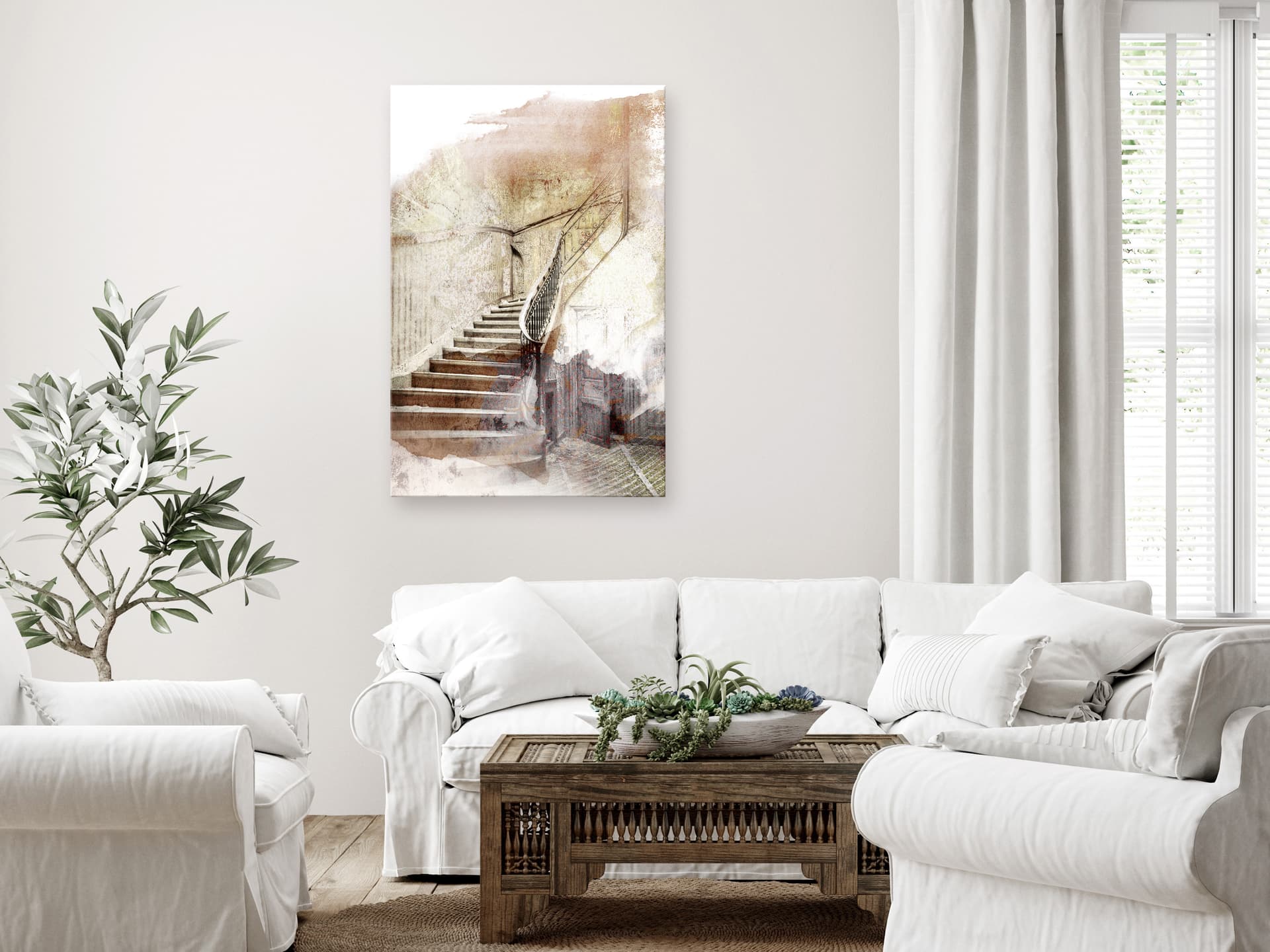 

Obraz - Sekretne schody (1-częściowy) pionowy (rozmiar 60x90)