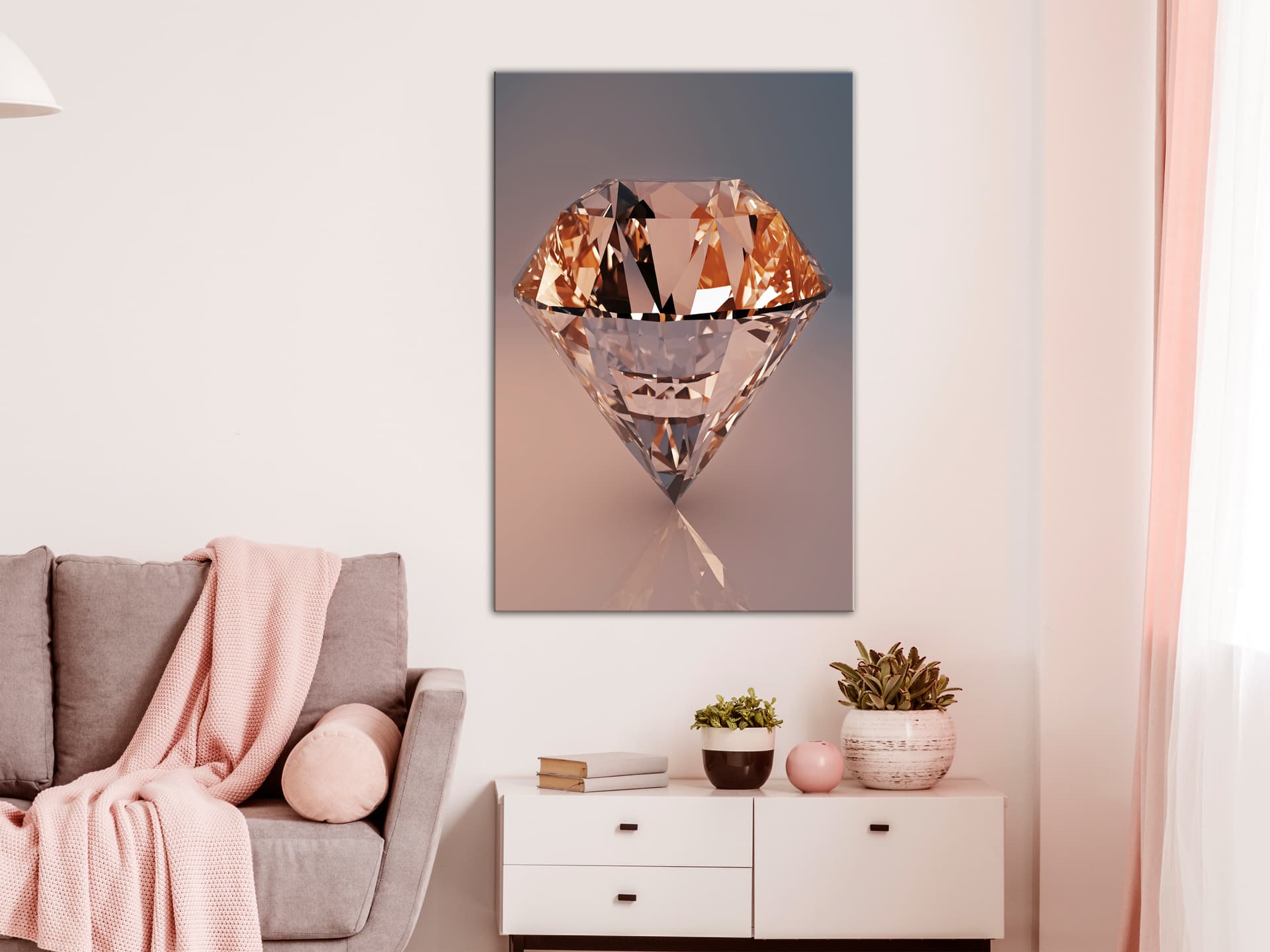 

Obraz - Drogi diament (1-częściowy) pionowy (rozmiar 40x60)
