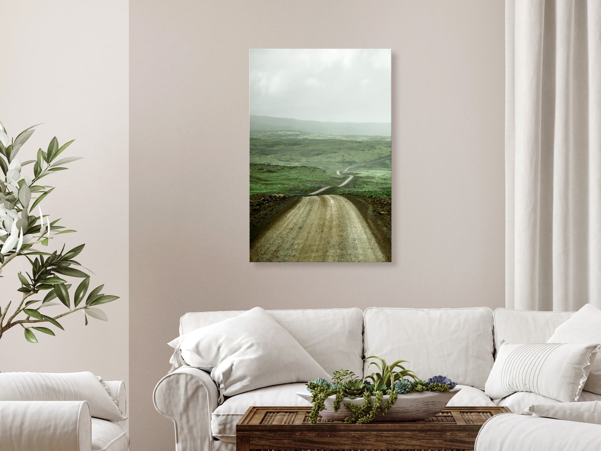 

Obraz - Droga przez równiny (1-częściowy) pionowy (rozmiar 80x120)