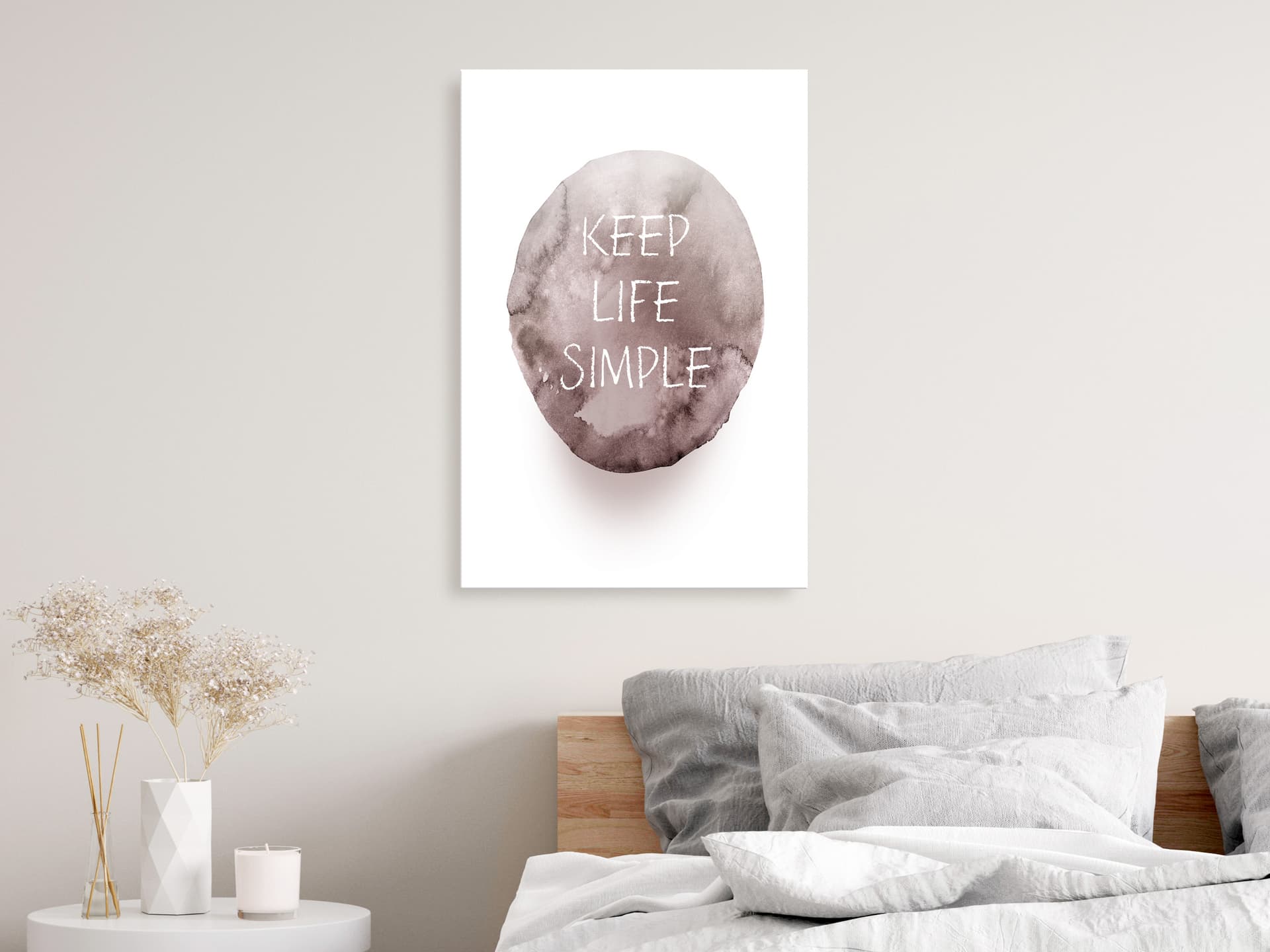 

Obraz - Keep Life Simple (1-częściowy) pionowy (rozmiar 40x60)