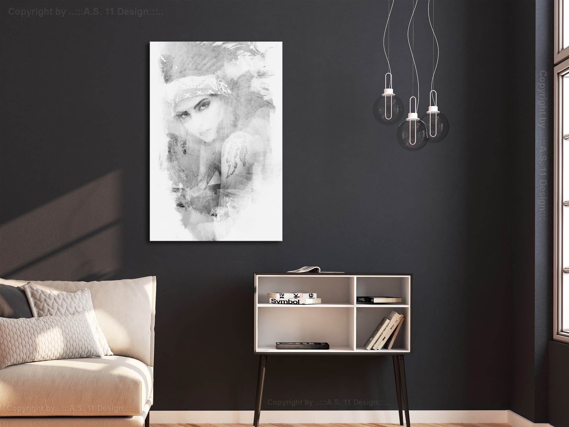 

Obraz - Etniczne spojrzenie (1-częściowy) pionowy (rozmiar 40x60)