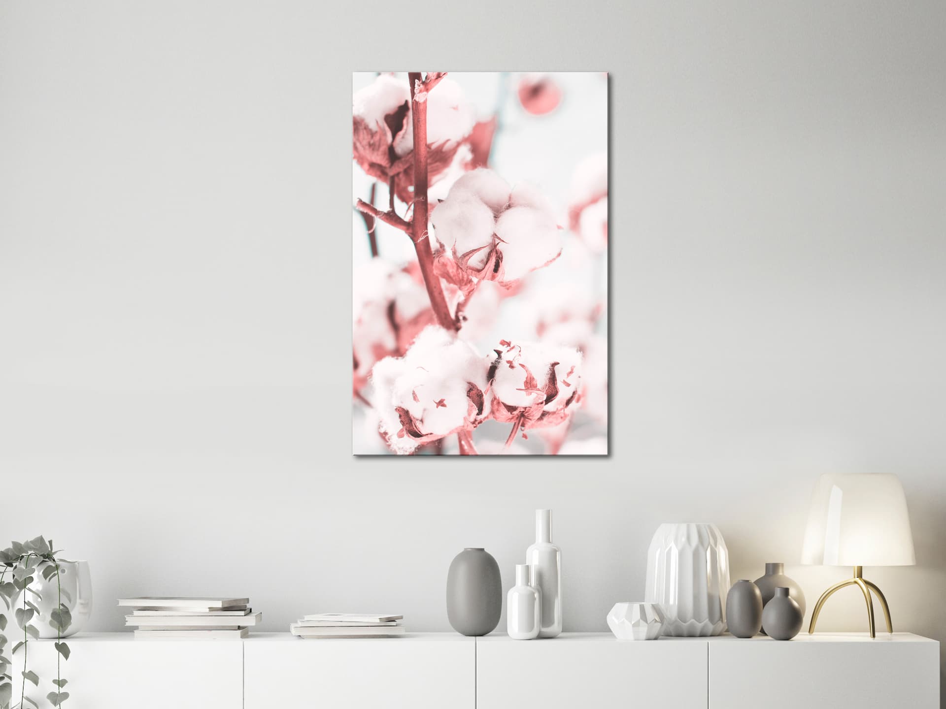 

Obraz - Bawełna w rozkwicie (1-częściowy) pionowy (rozmiar 60x90)