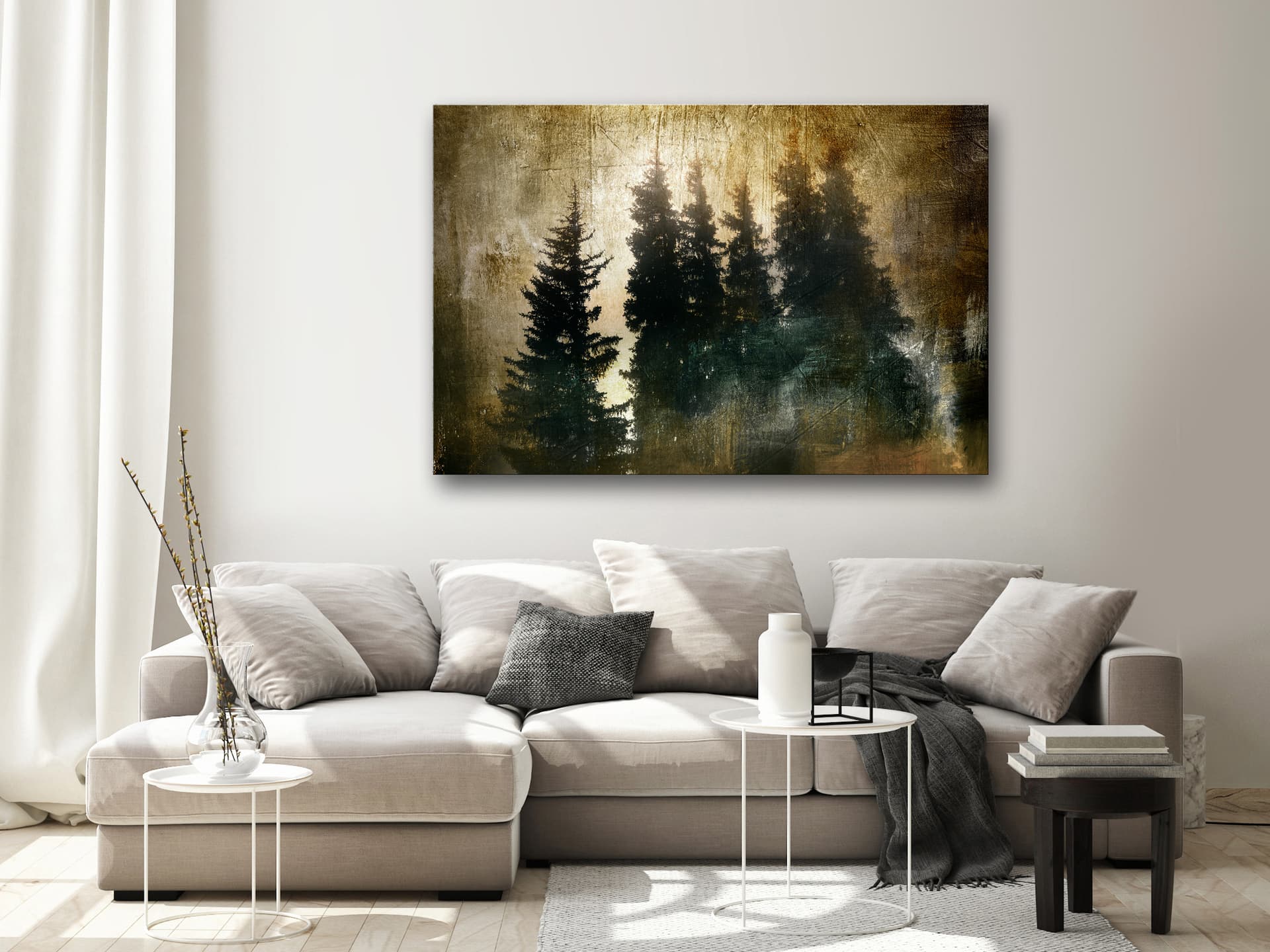 

Obraz - Dostojne świerki (1-częściowy) szeroki (rozmiar 120x80)