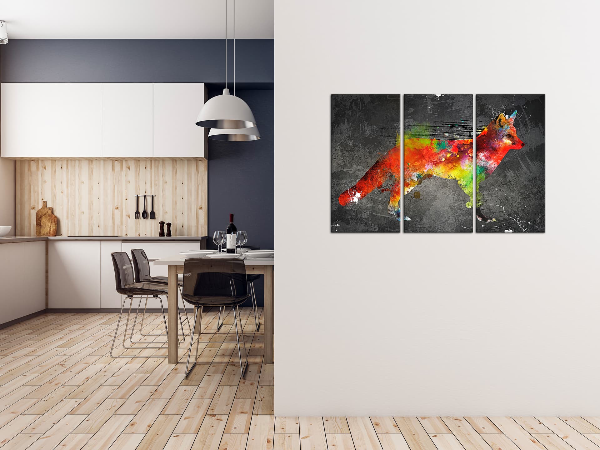 

Obraz - Leśny łowca (3-częściowy) (rozmiar 90x60)