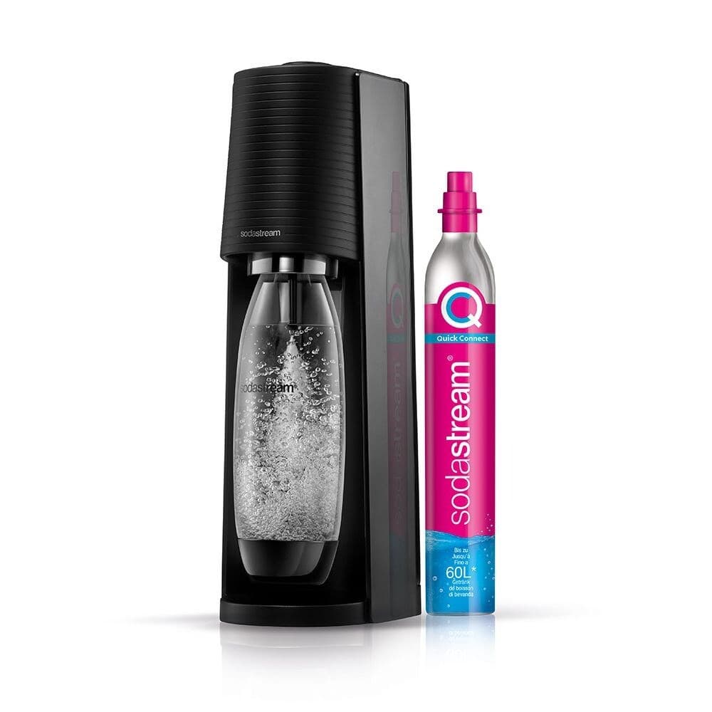 

SodaStream Ekspres do wody Terra Czarny +2 butelki