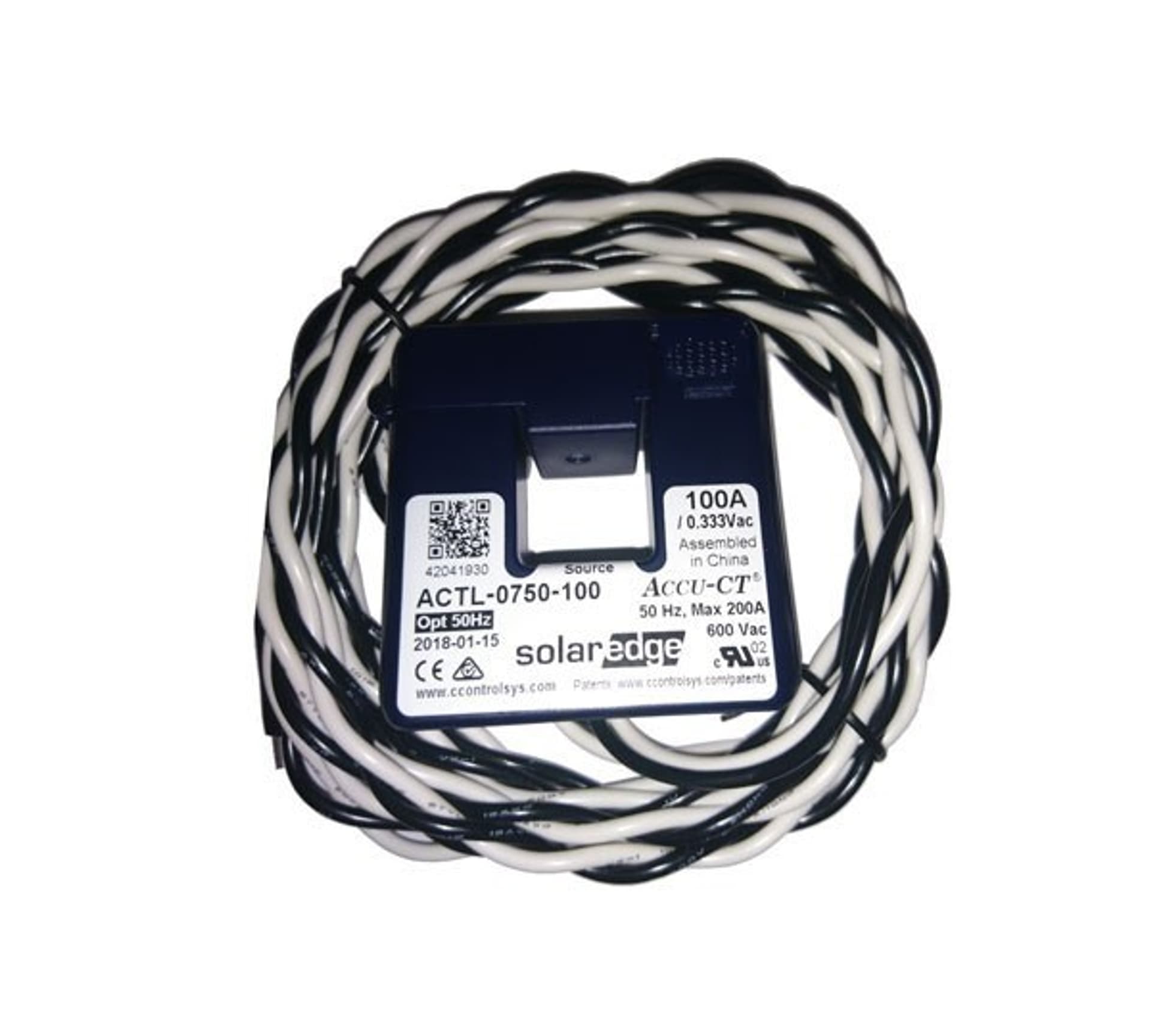 

SolarEdge Przekładnik prądowy split-core 100A SECT-SPL-100A-A