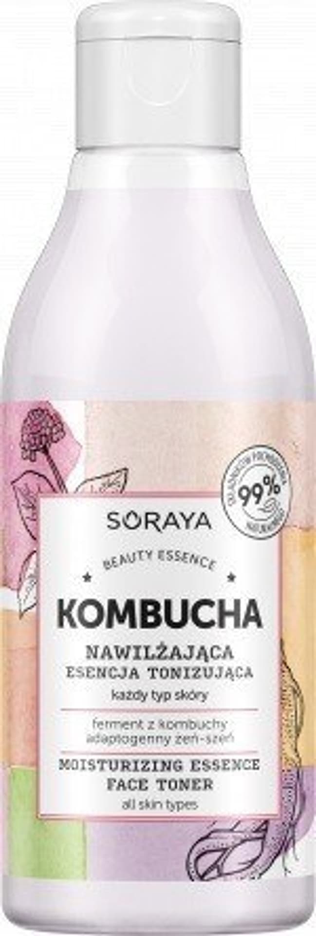 

Soraya Kombucha Nawilżająca Esencja tonizująca - każdy typ cery 200ml