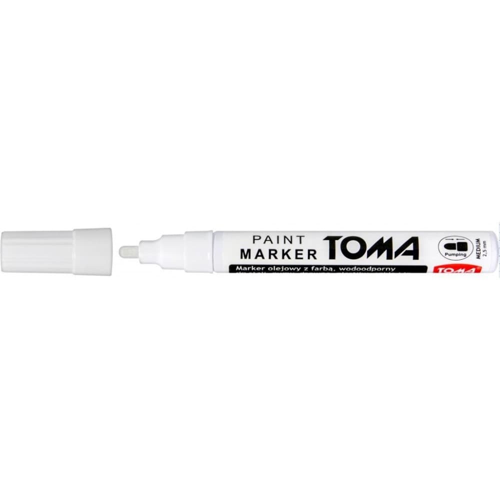 

Marker olejowy TO-440 grubość 2.5mm różowy TOMA