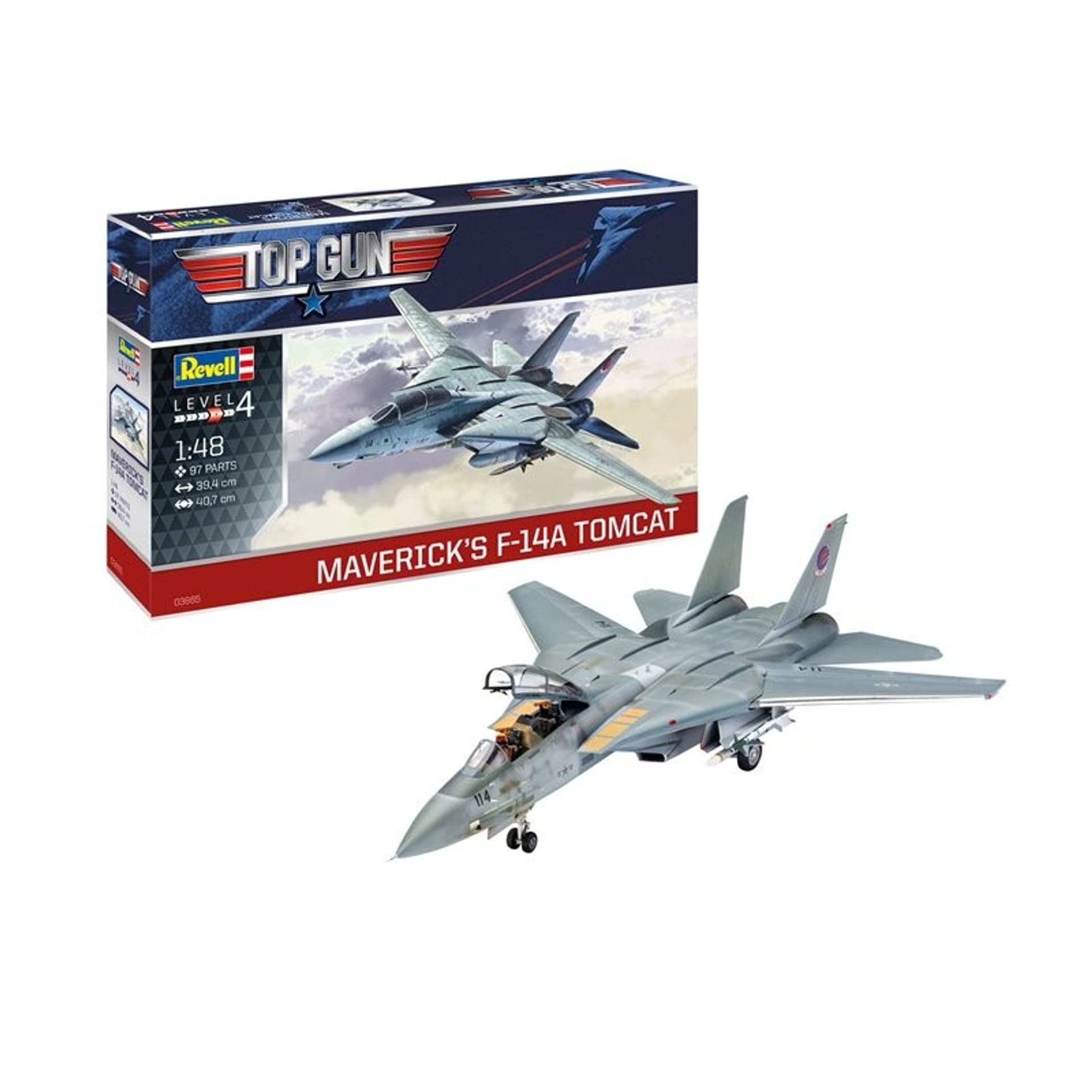 

Model do sklejania F-14A Tomcat Top Gun