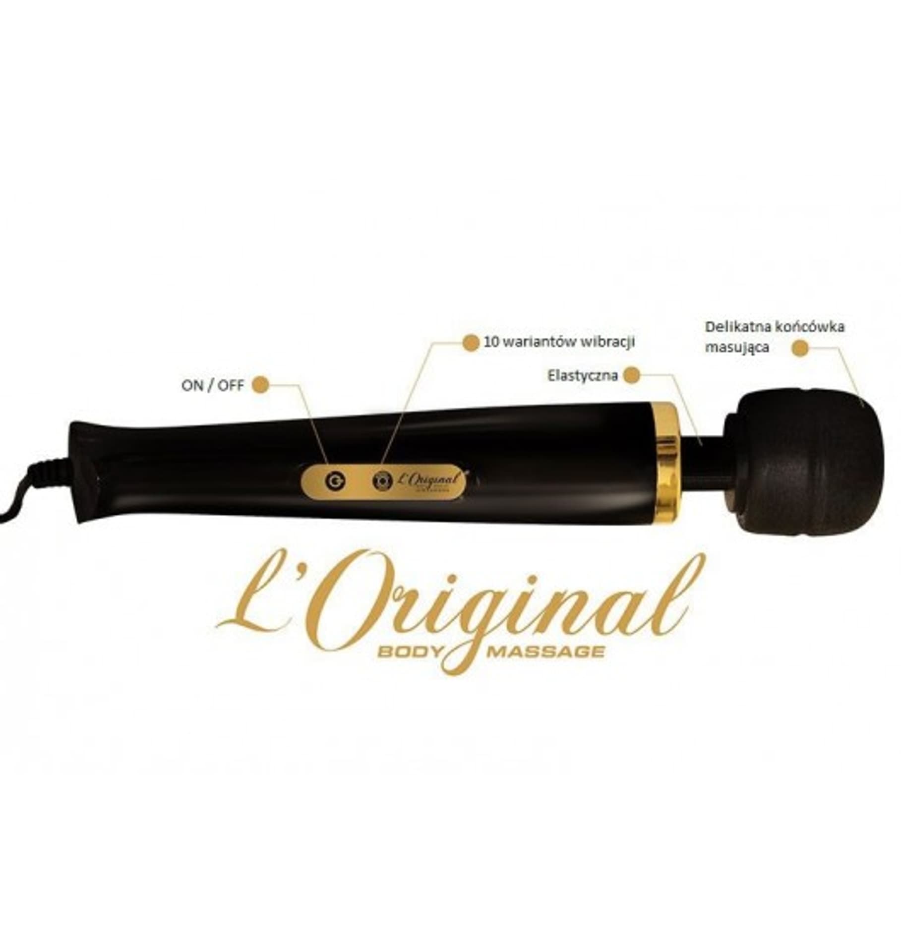 

Marc Dorcel - Body Wand Original, czarny