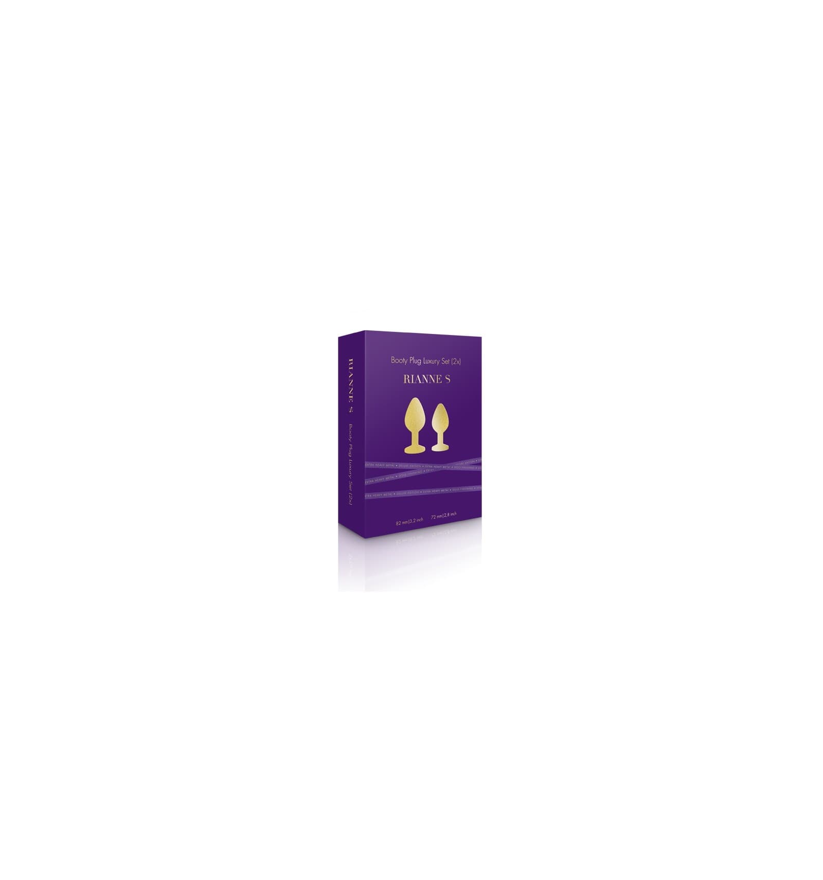 

Rianne S - Booty Plug Luxury Set 2x Gold