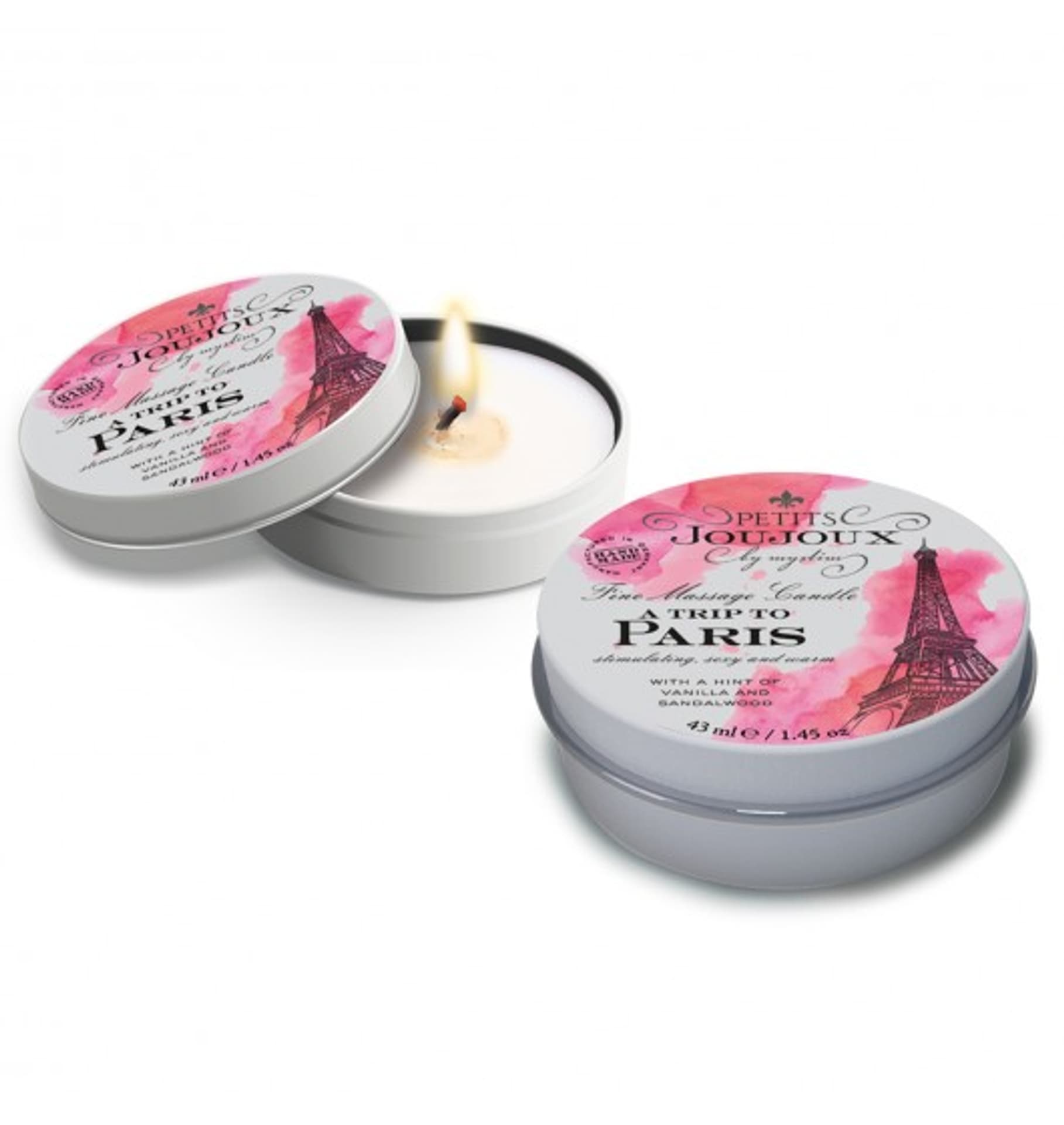 

Petits Joujoux Fine Massage Candles - A trip to Paris (33 g)