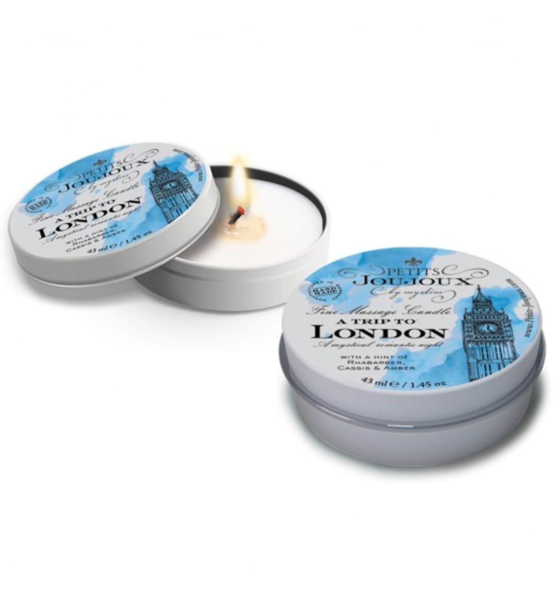

Petits Joujoux Fine Massage Candles - A trip to London (33 g)