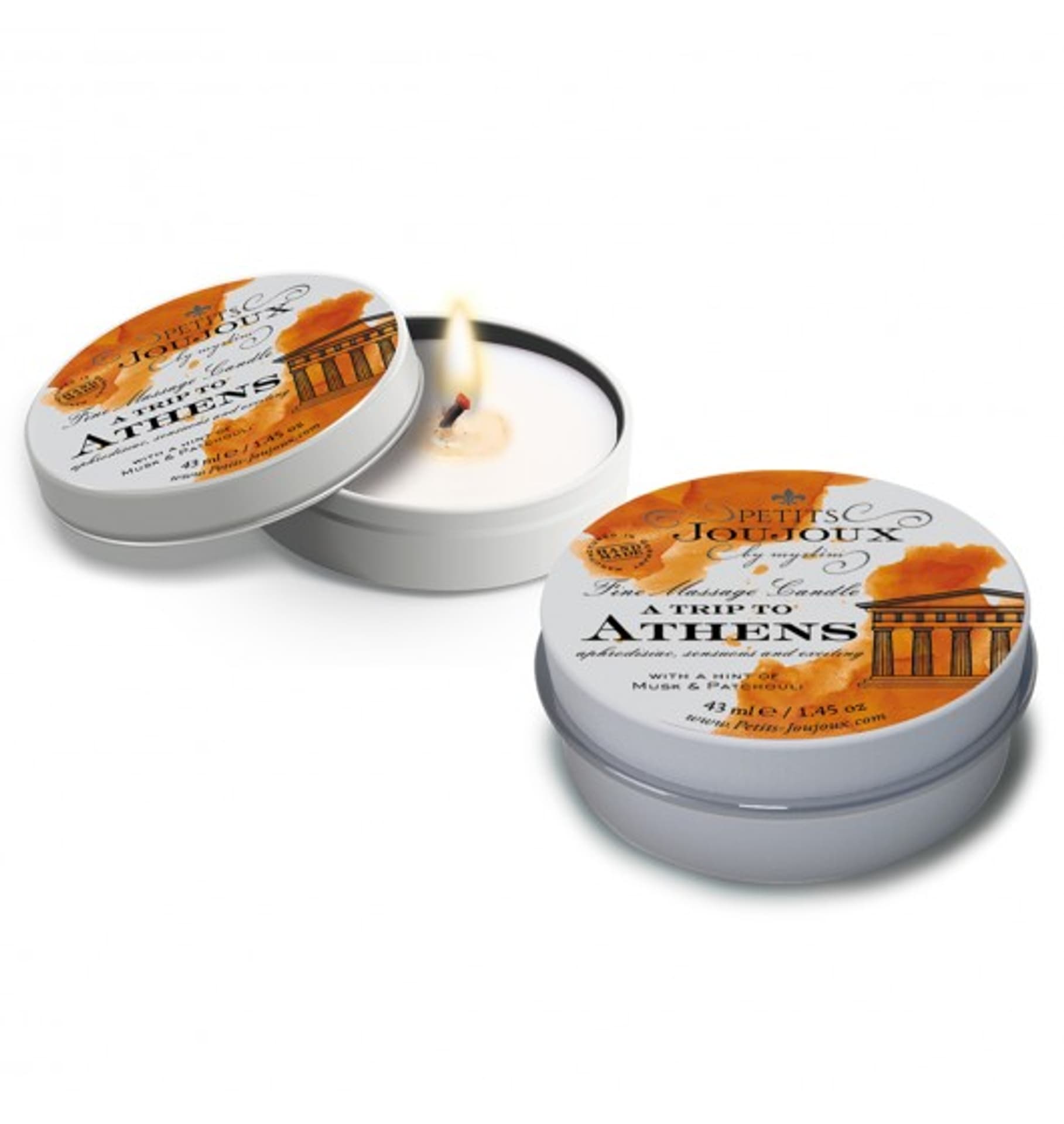 

Petits Joujoux Fine Massage Candles - A trip to Athens (33 g)