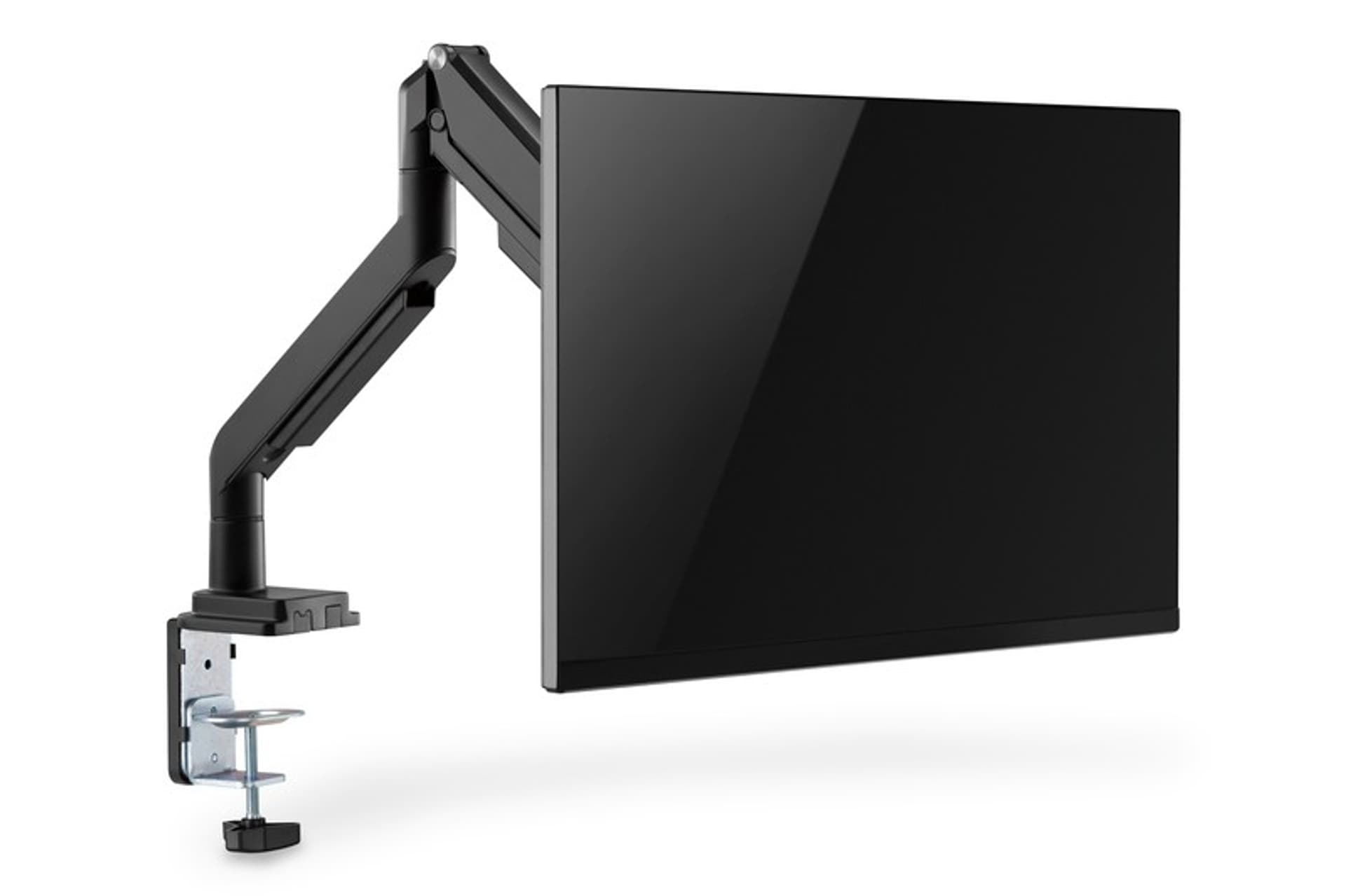 

Ramię biurkowe pojedyńcze z zaciskiem 1xLCD max. 32 cale max. 9 kg uchylno-obrotowe 180 (PIVOT)