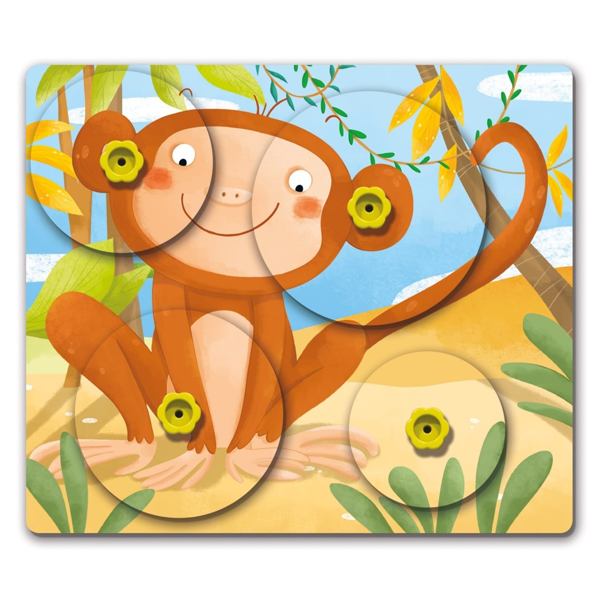 

Puzzle zwierzęce Montessori