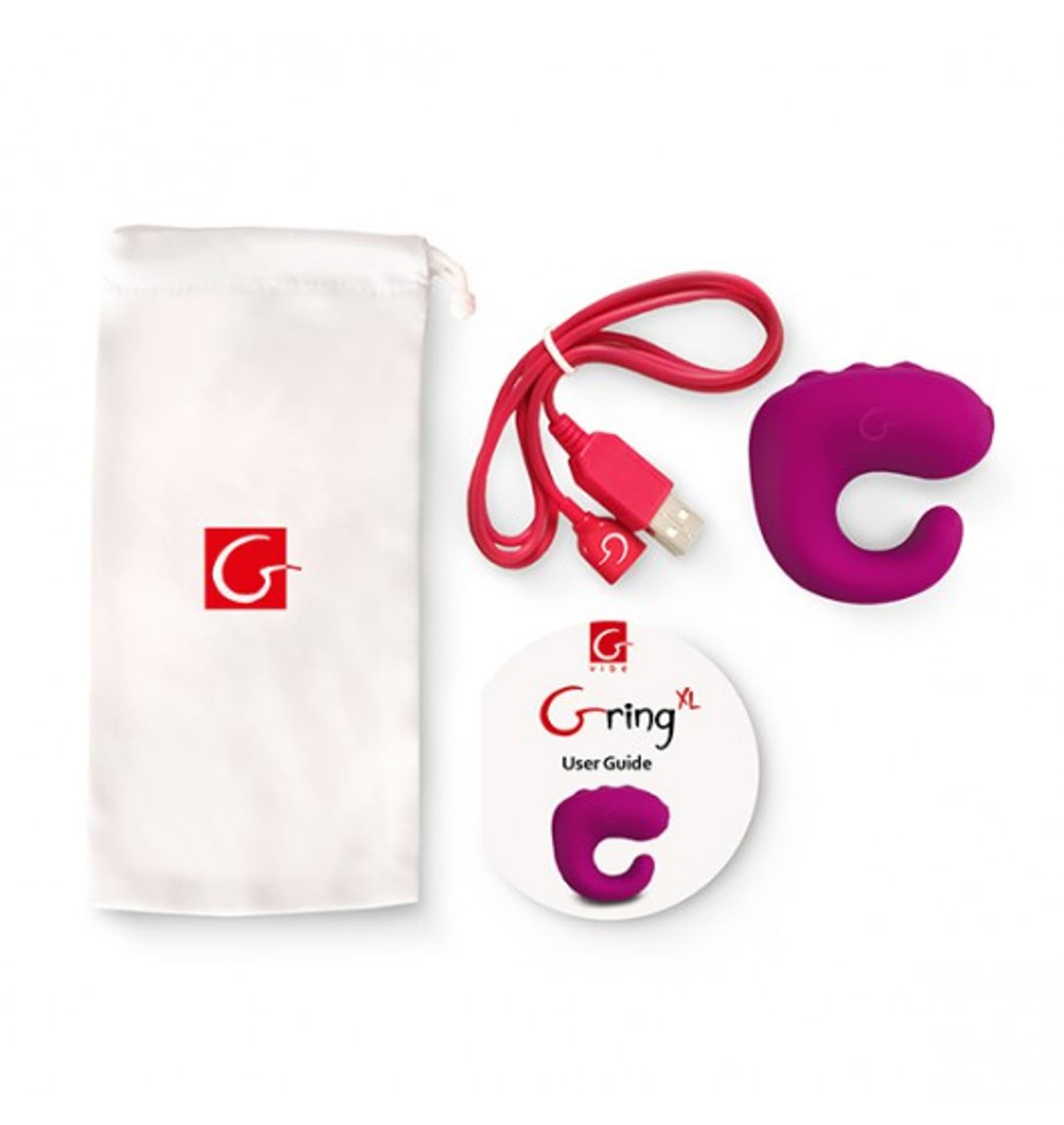 

Gvibe GringXL Sweet Raspberry