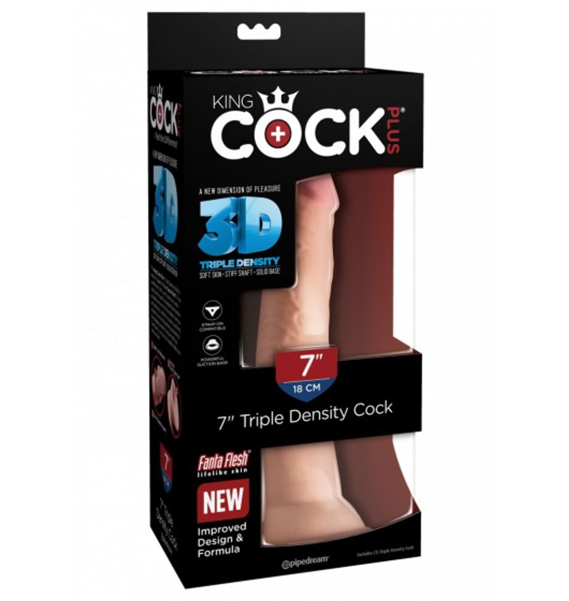 

King Cock Plus 7" Triple Density Cock